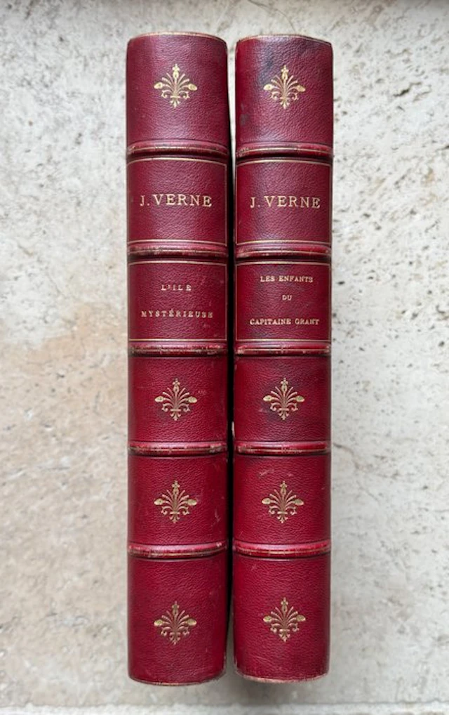 Jules Verne - L’île Mystérieuse/Les enfants du capitaine Grant - 1880