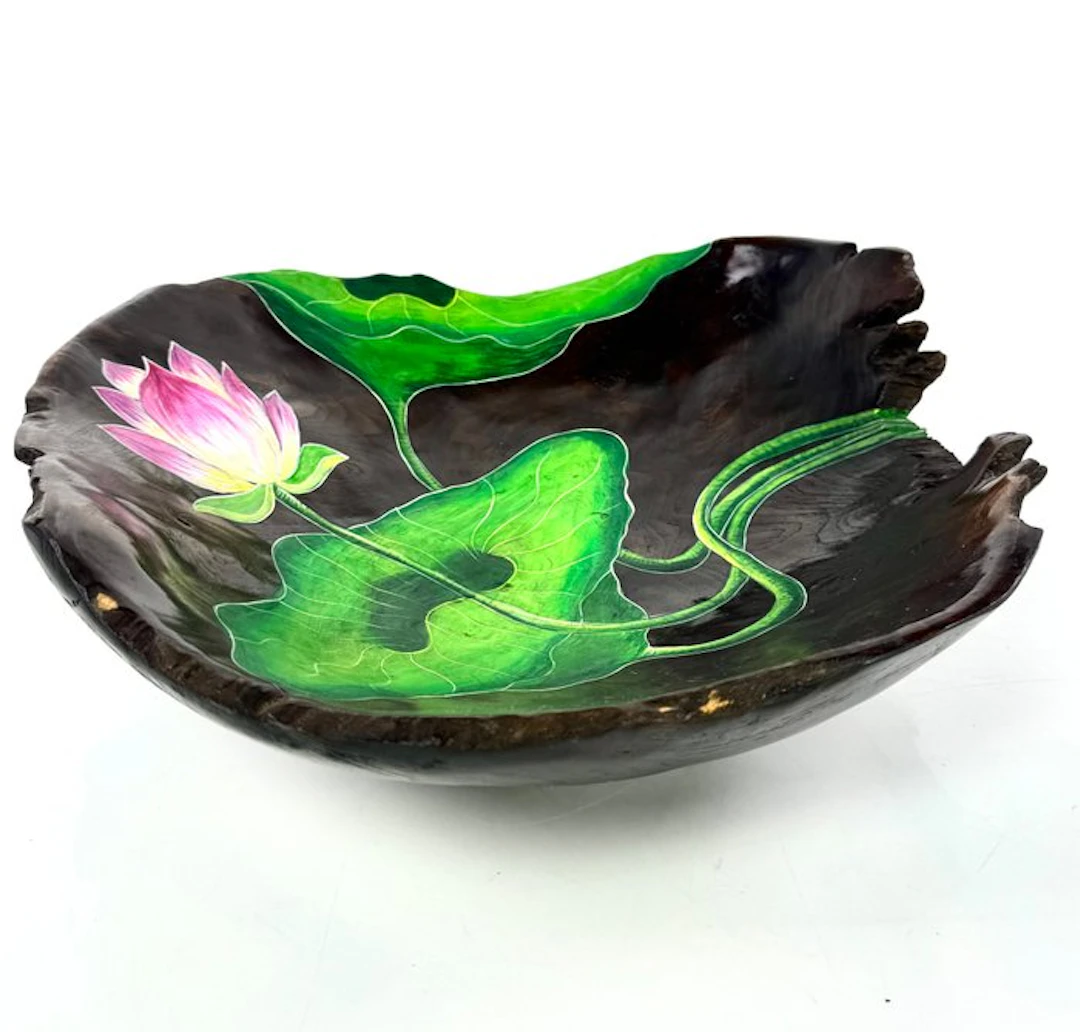 Bowl - Wood - sculptural centerpiece
