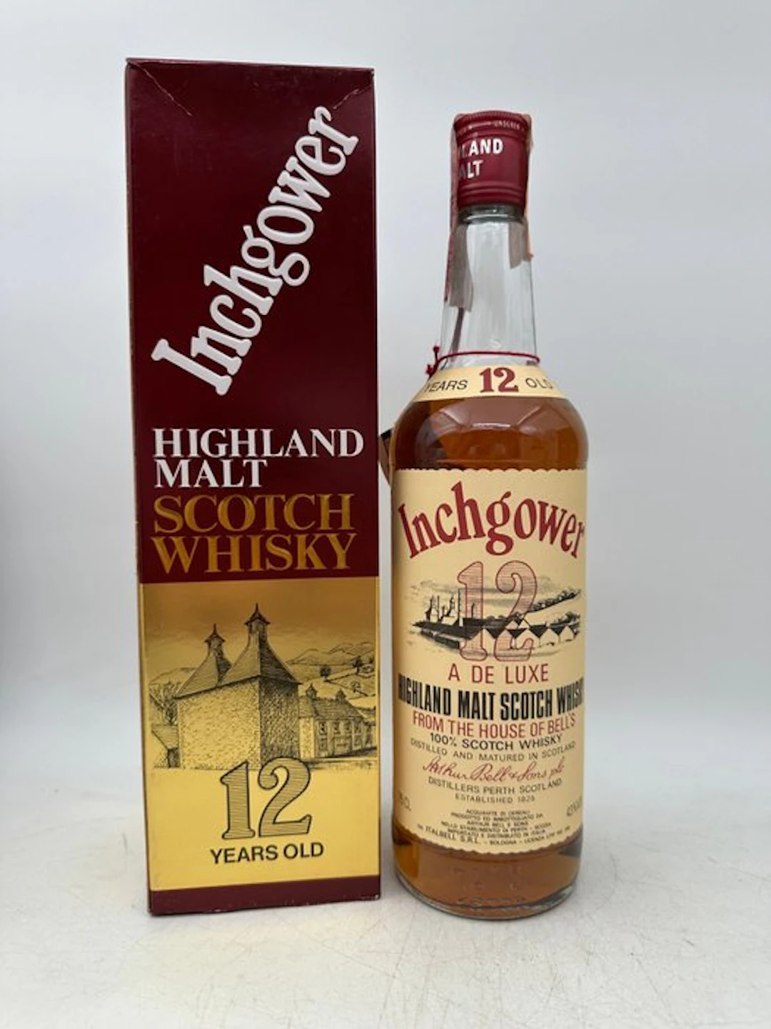 Inchgower 12 years old - b. 1980s - 75cl