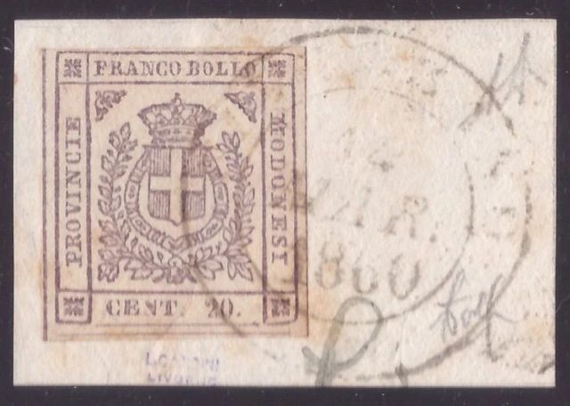 Italian Ancient States - Modena 1859 - 20th c