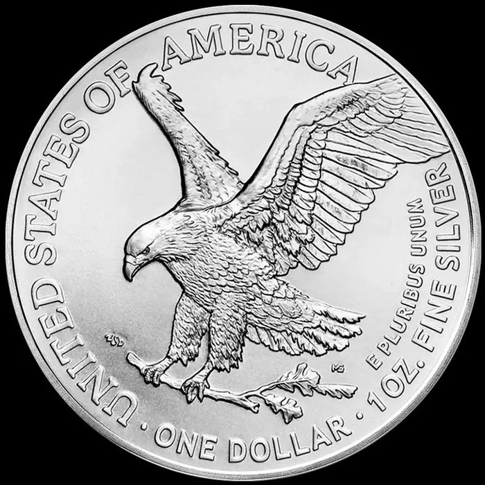 1 Troy Ounce - Silver .999 - Eagle coin 2026 - 31,1 gram...