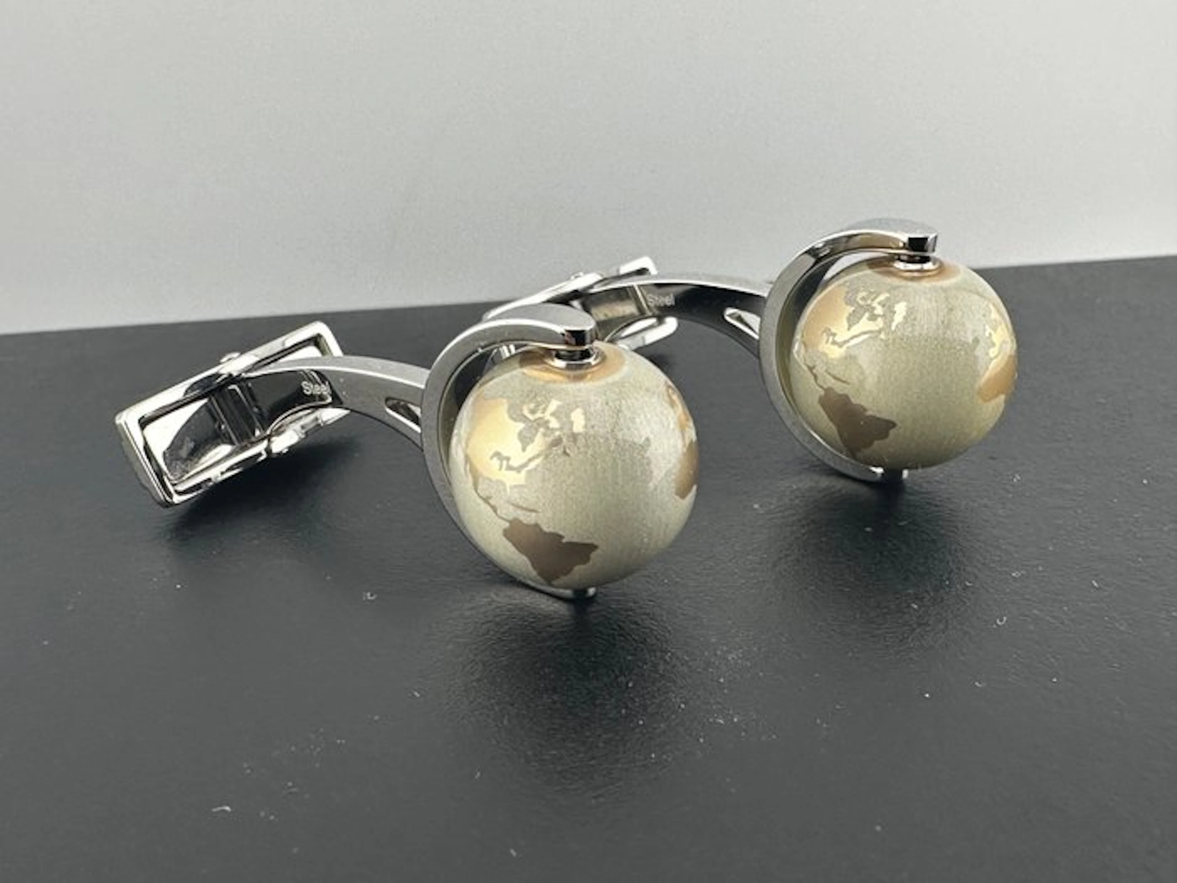 Montblanc - Steel - Cufflinks - # 112999