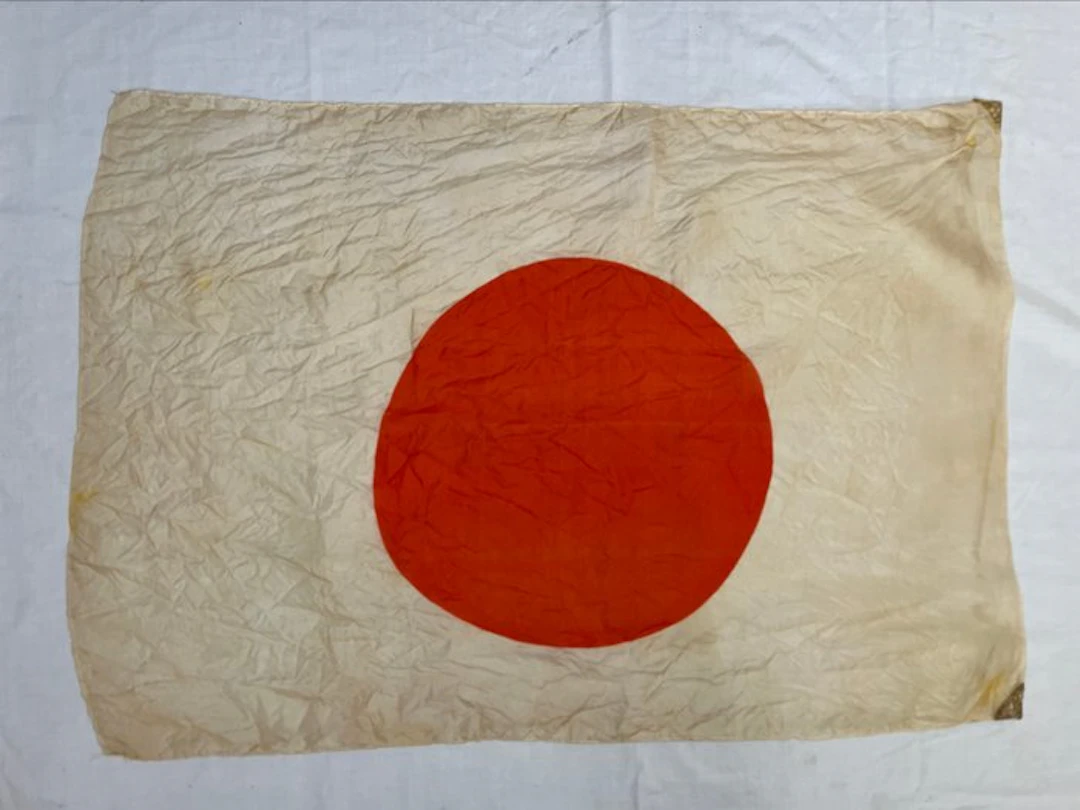 Silk WW2 War Japanese Imperial Army Flag -Rising Sun...