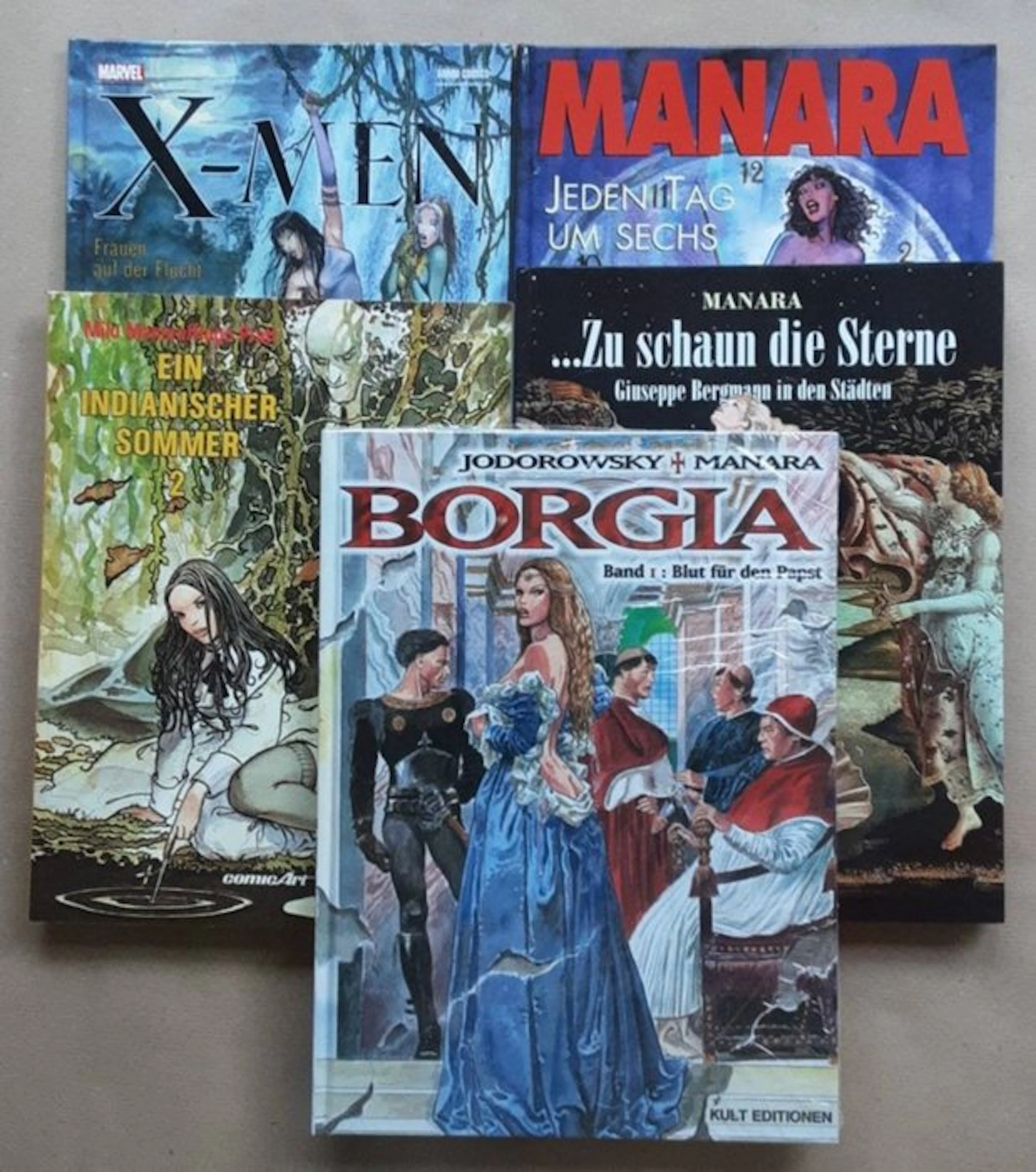 X-Men, Manara-Konvolut "Borgia" Bd 1