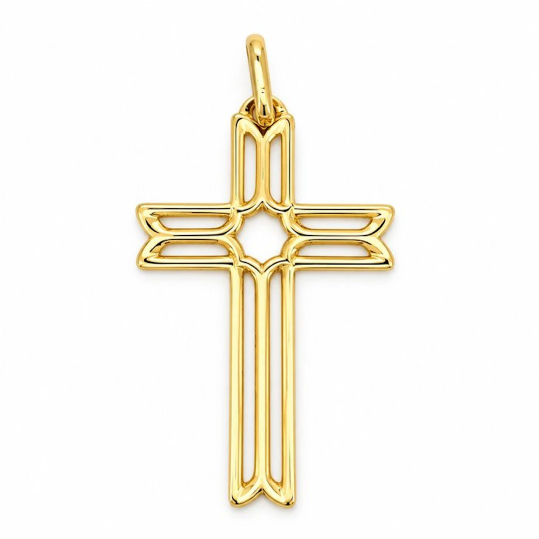 No reserve price - Pendant - 18 kt. Yellow gold - Made in Italy - Handmade