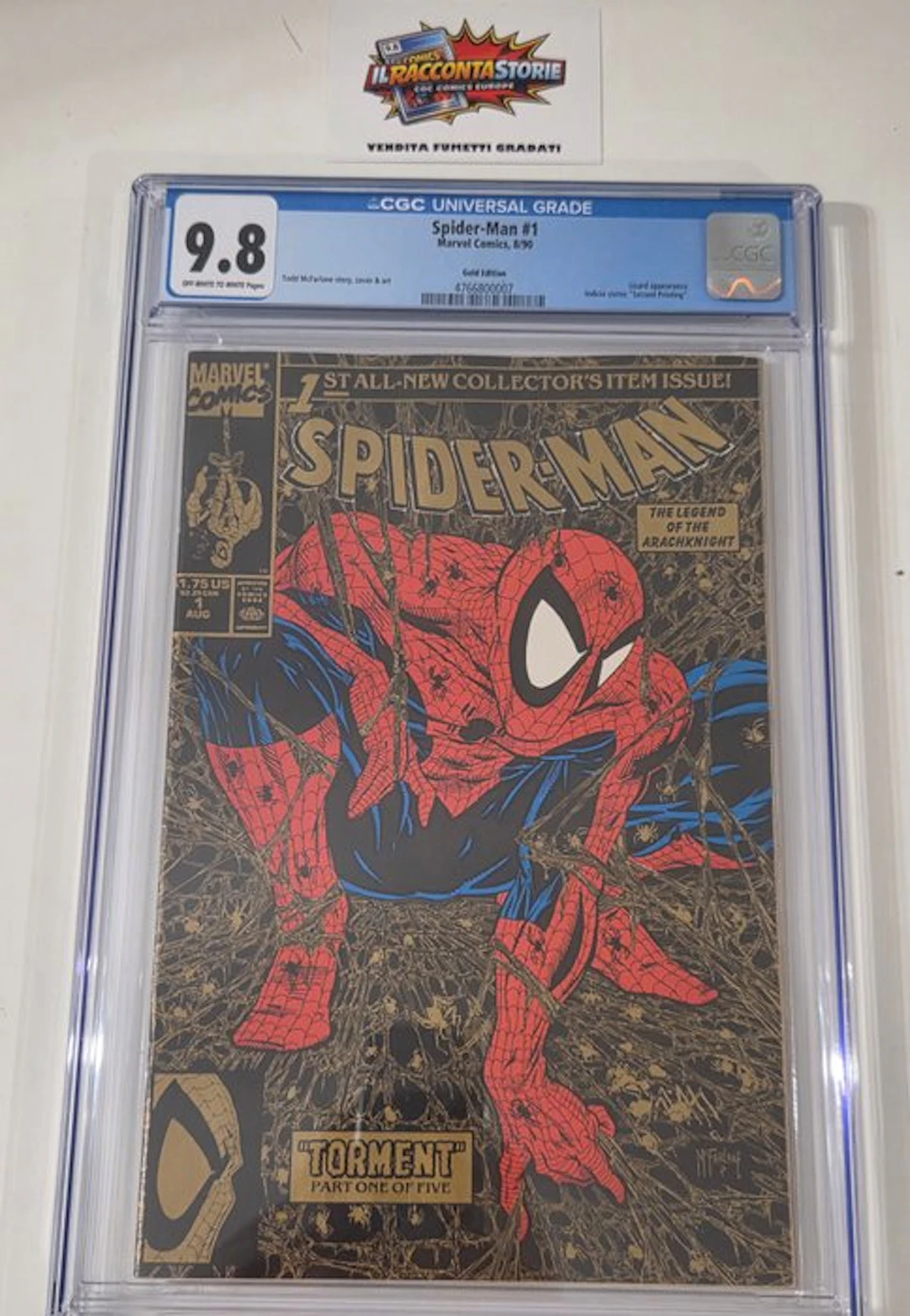 Spider-Man #1 - Spider-Man #1 - 1 Graded comic - 1990/1990 - CGC 9.8