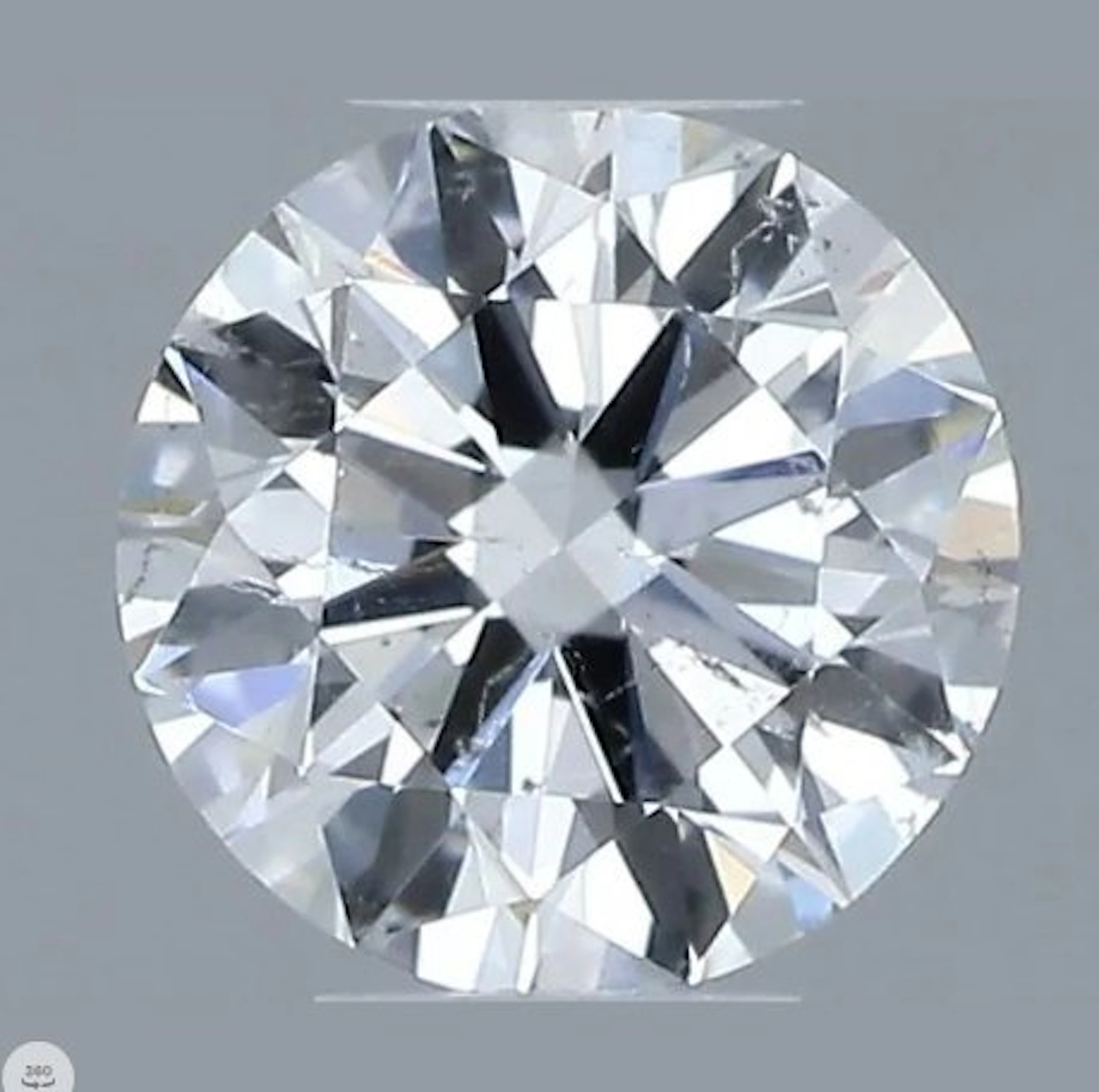 1 pcs Diamond (Natural) - 0.30 ct - Round - D...