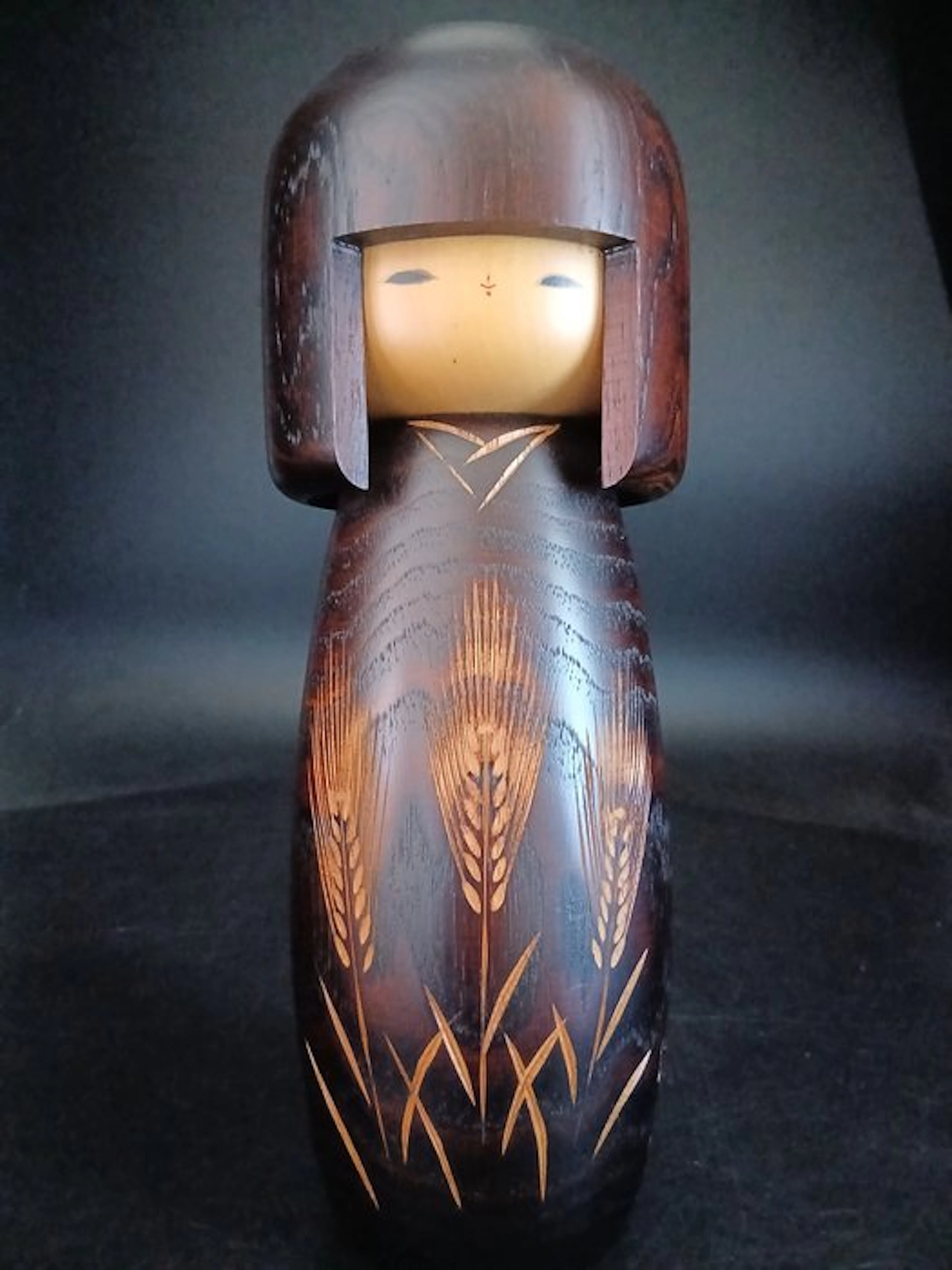 Figurine - Vintage Sosaku Kokeshi Pop "Bakushū"...