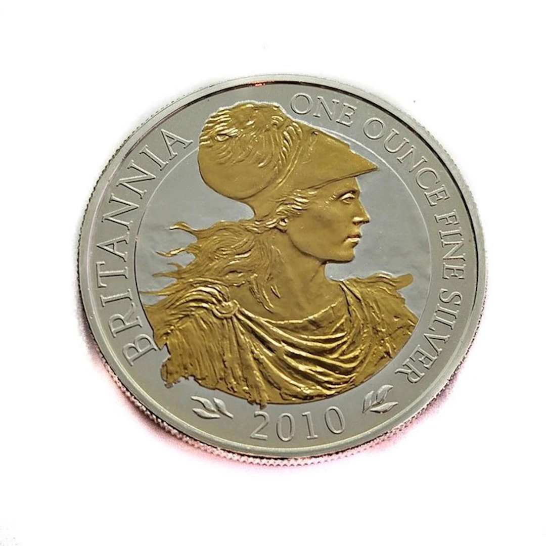 United Kingdom. 2 Pounds 2010, Brittania, 1 Oz