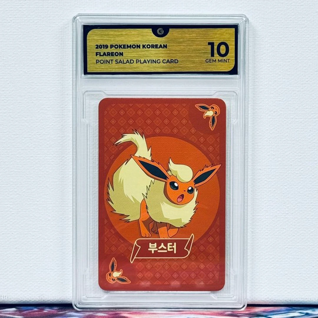 Pokémon Graded card - FLAREON 2019 POKEMON KOREAN POINT...