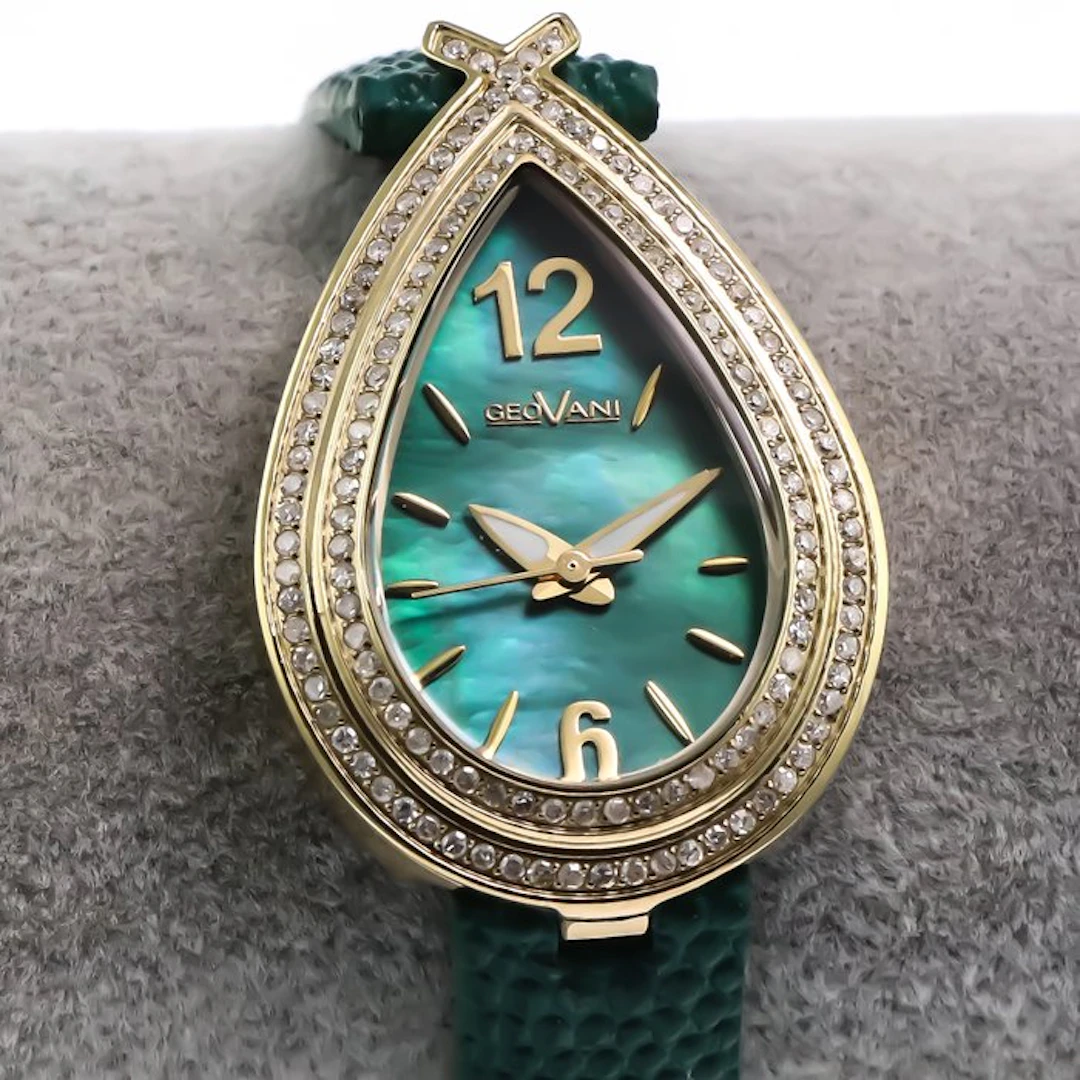 Geovani - Diamond Swiss Made Watch - GOL589-GL-D-12 - Women - 2010-2020
