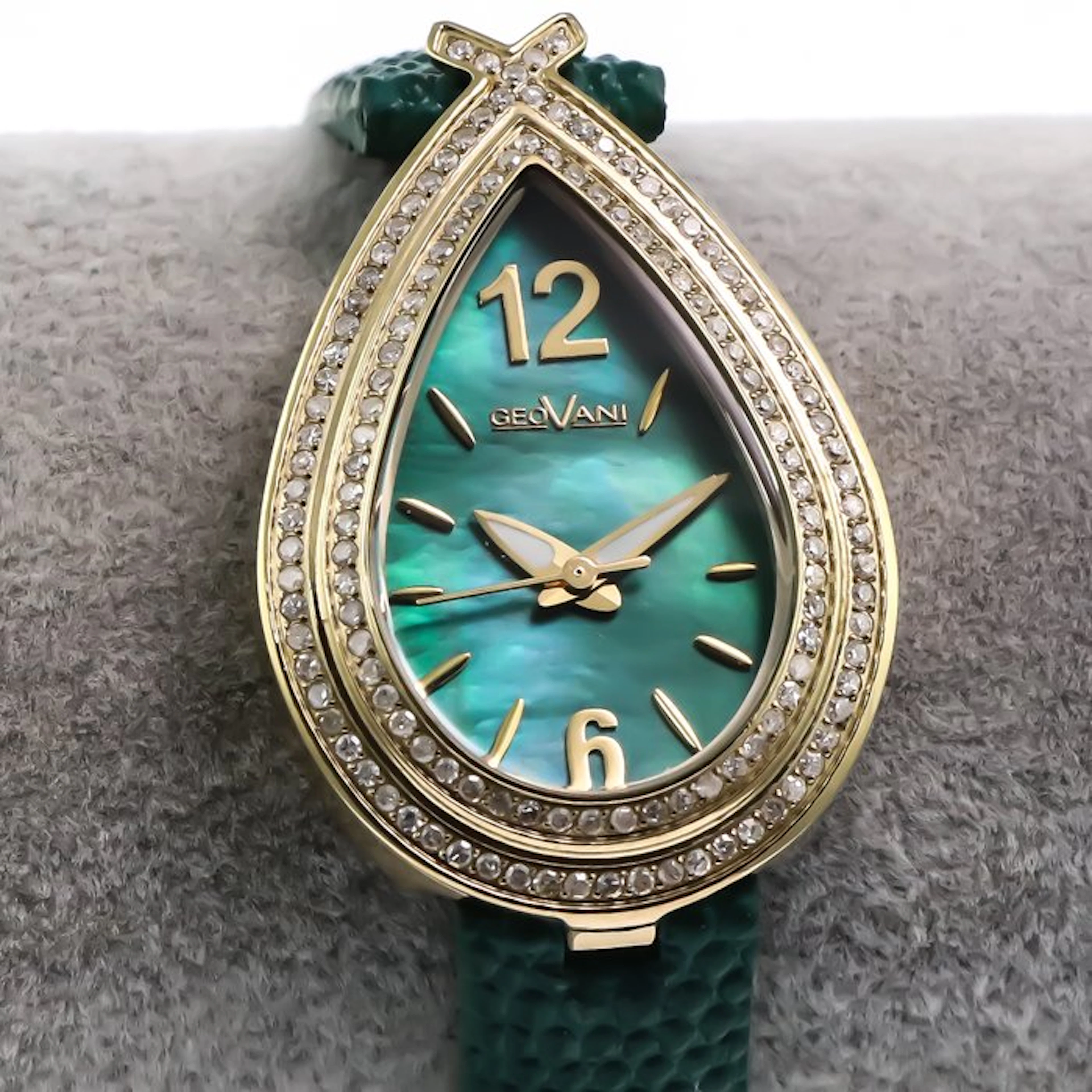 Geovani - Diamond Swiss Made Watch - GOL589-GL-D-12 - Women - 2010-2020