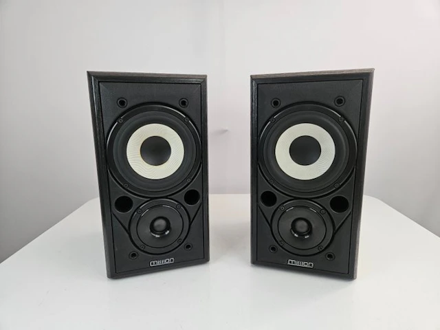Mission - 700 2-Way Inverted Driver Array Bookshelf Speaker set