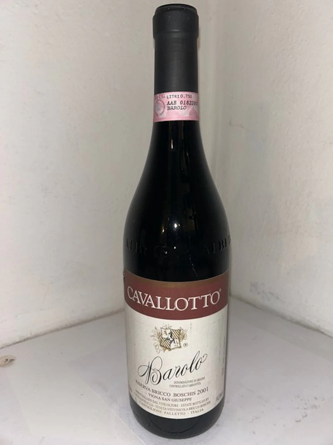 2001 Cavallotto Bricco Boschis Vigna san Giuseppe...