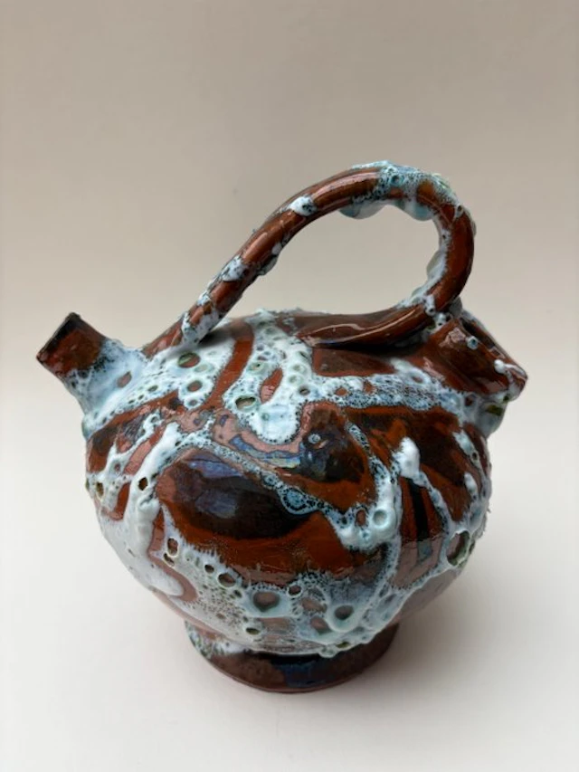 Le Cyclope - Charles Cart - Ewer - Ceramic - Experimental glaze