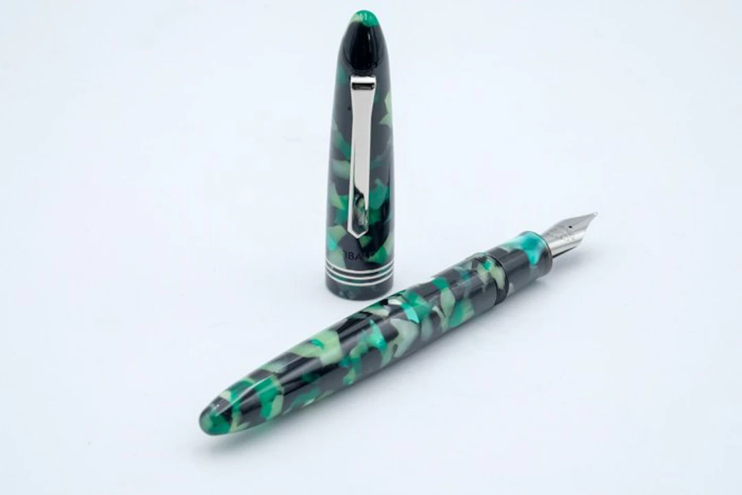 Tibaldi - Bononia - Emerald Green - Palladium Trims - (TBEMGR1) - Fountain pen