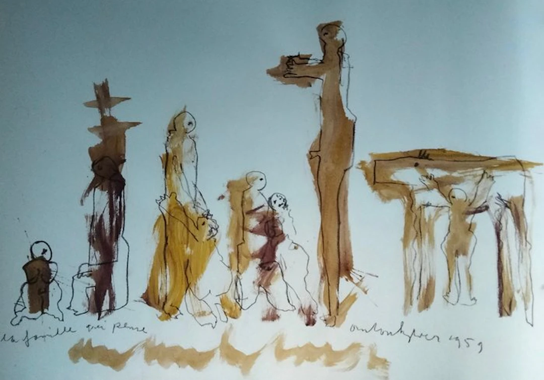 Anton Heyboer (1924-2005) - Geen titel