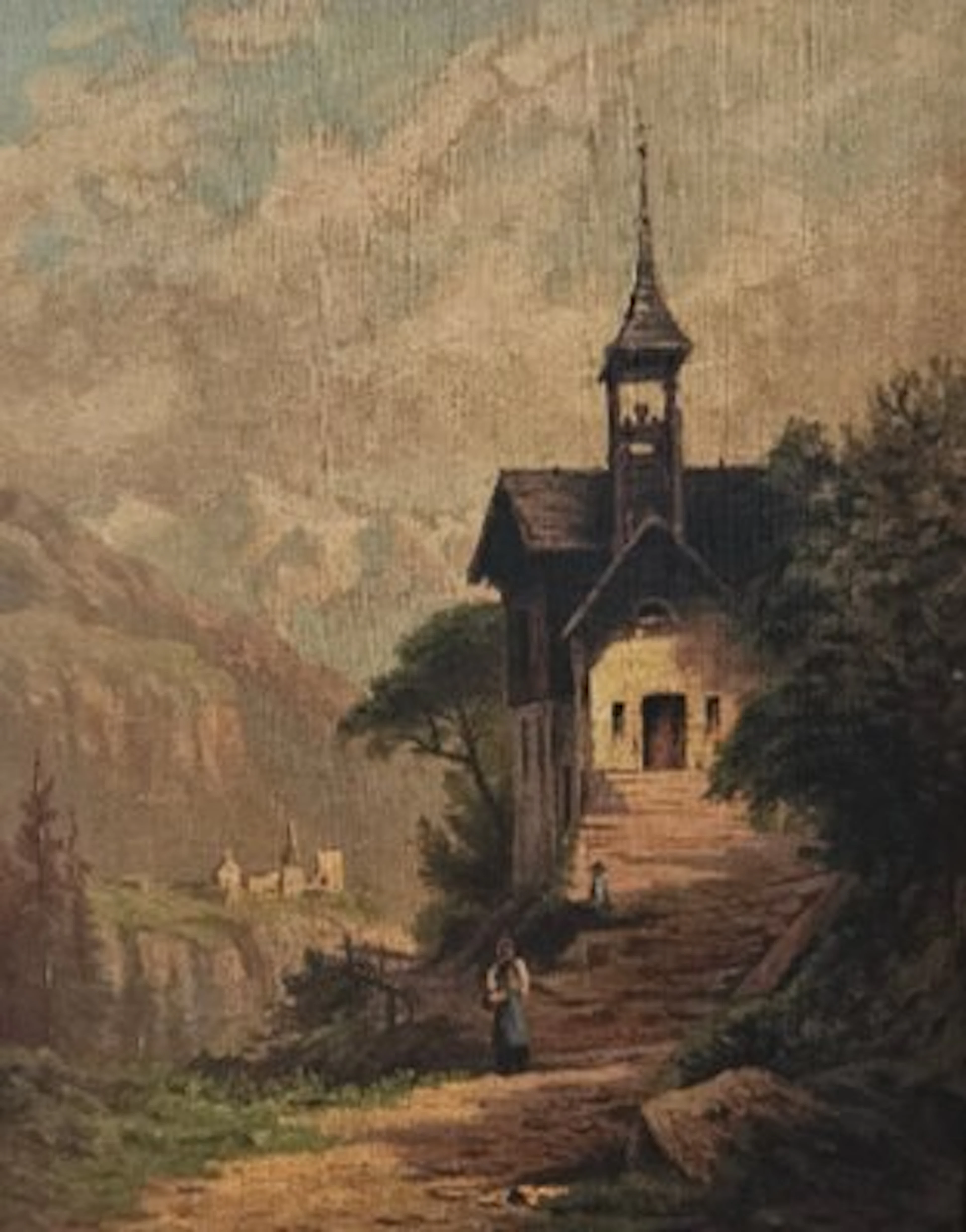 Lortet Leberecht (1828-1901), After - Auf der Riederalp