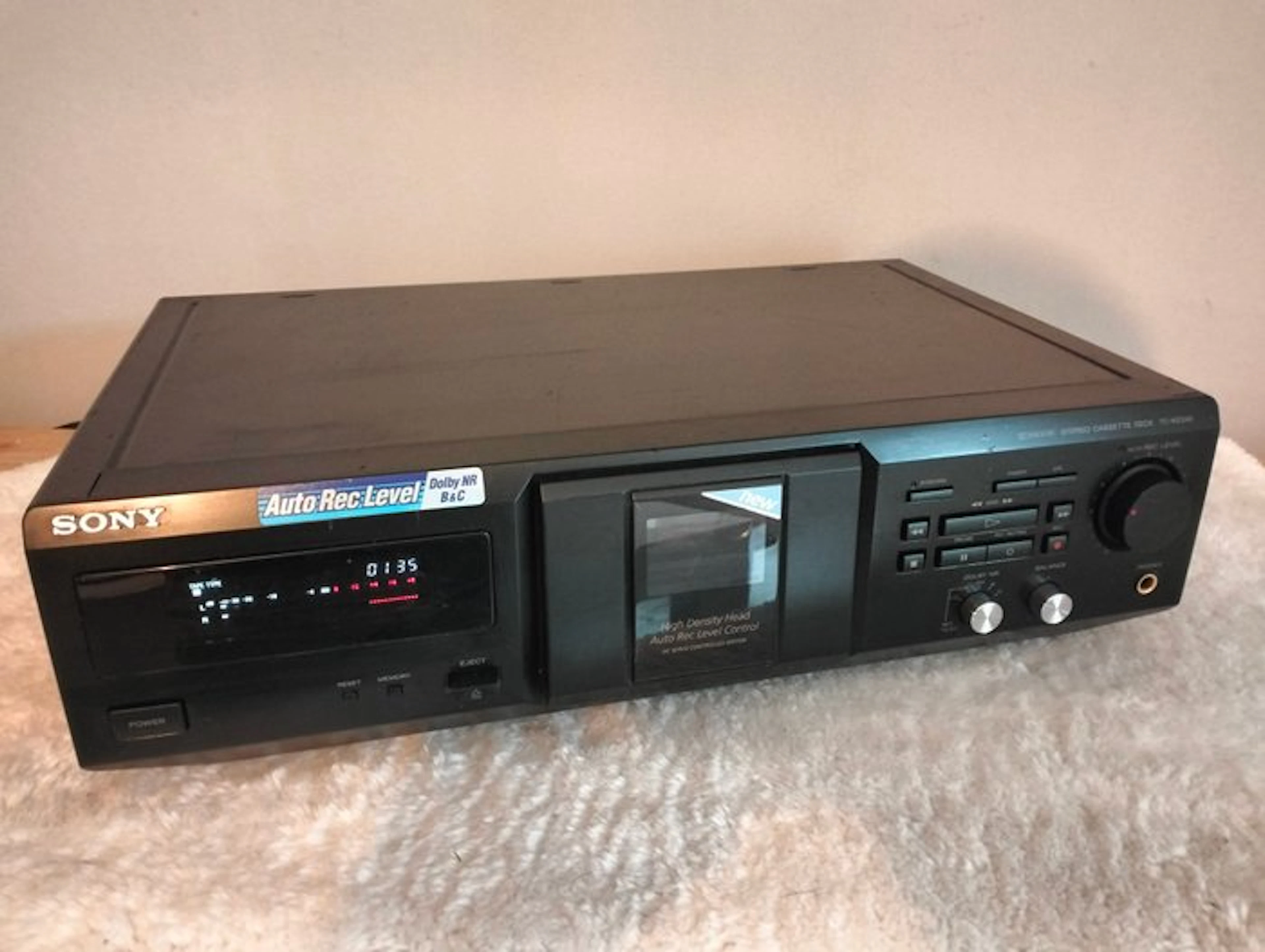 Sony - TC-KE240 – Dolby B/C – Noir – Hi-fi Cassette recorder-player