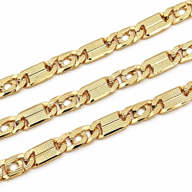 Necklace - 18 kt. Yellow gold - Made in Italy - Handmade