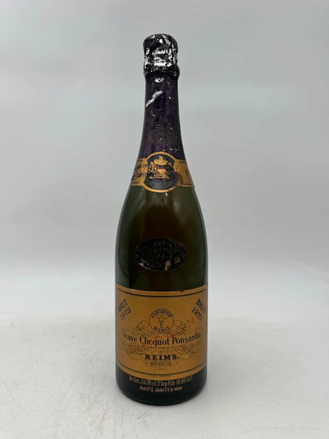 1973 Veuve Clicquot, Ponsardin, Carte Or - Champagne Brut - 1 Bottle (0.75L)