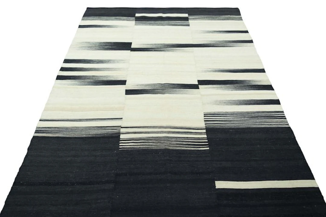 Handwoven Designer Kelim - Afghan Weave - New - Kelim - 241 cm - 171 cm