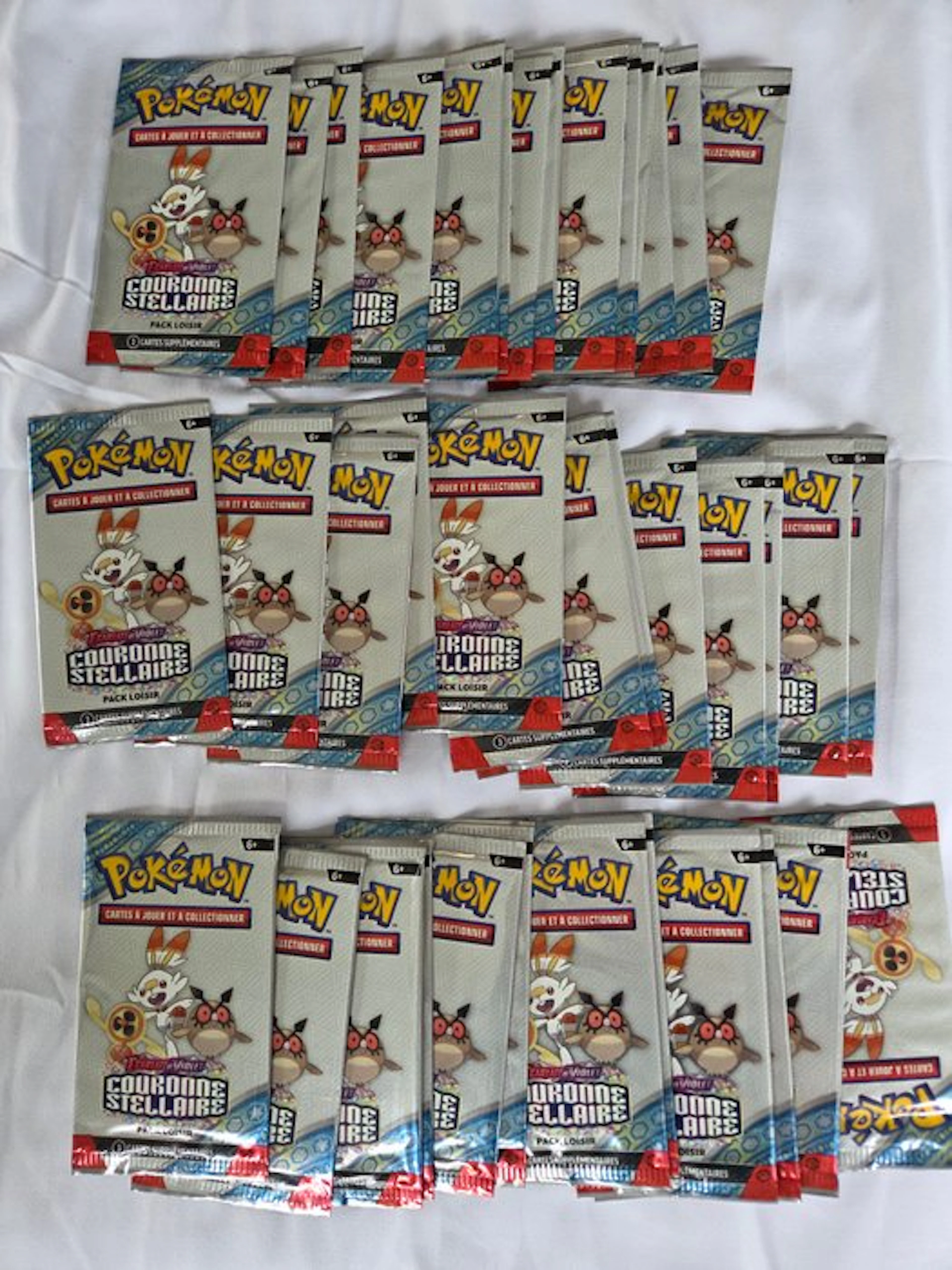 Pokémon - 40 Booster pack - Lot of 40 Sealed Fun Packs –...