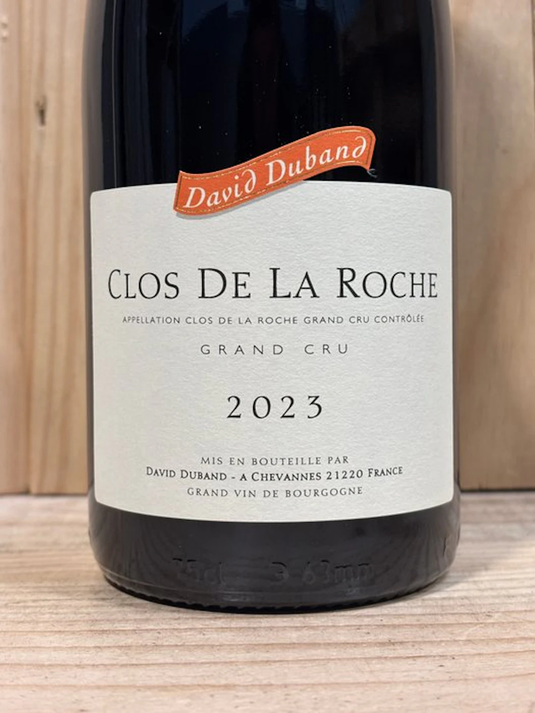 2023 David Duband - Clos de la Roche Grand Cru - 1 Bottle (0.75L)