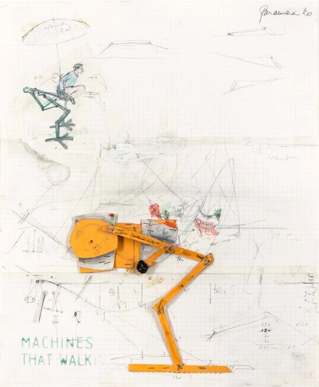 Panamarenko (1940-2019) - Machines that walk
