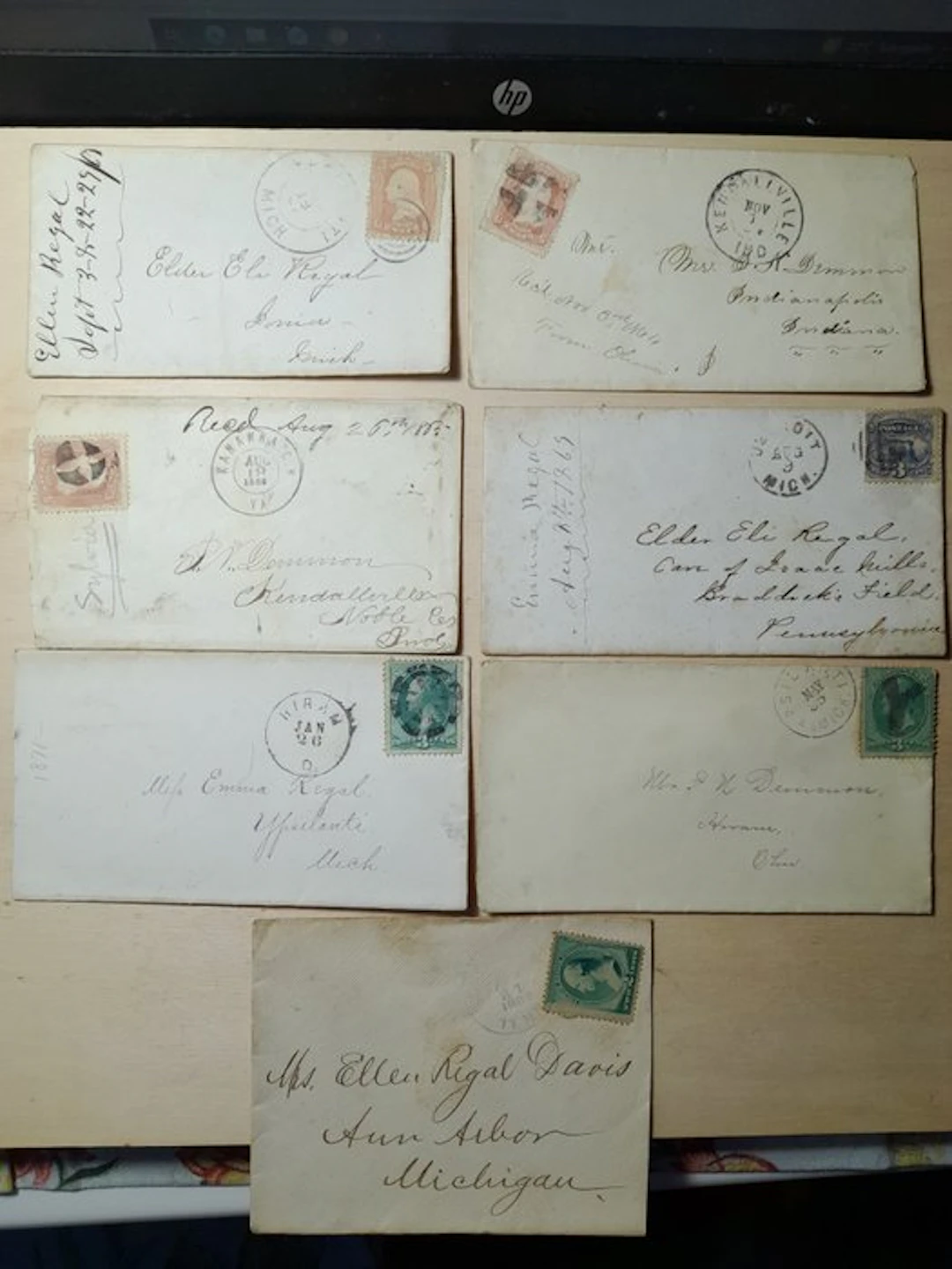United States 1861/1889 - Exceptional archive of the...