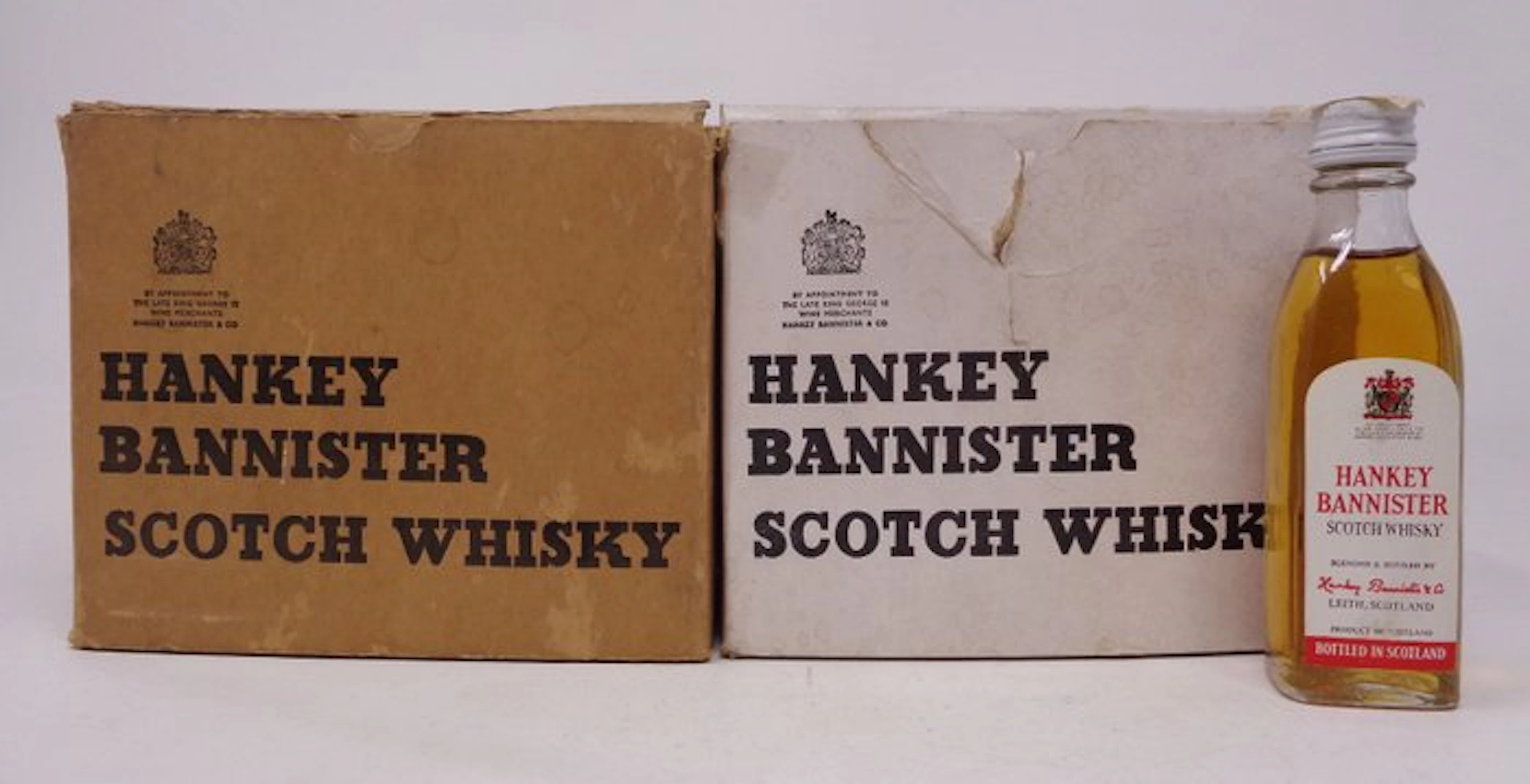 Hankey Bannister - Miniature - b. 1980s - 5cl - 24 bottles