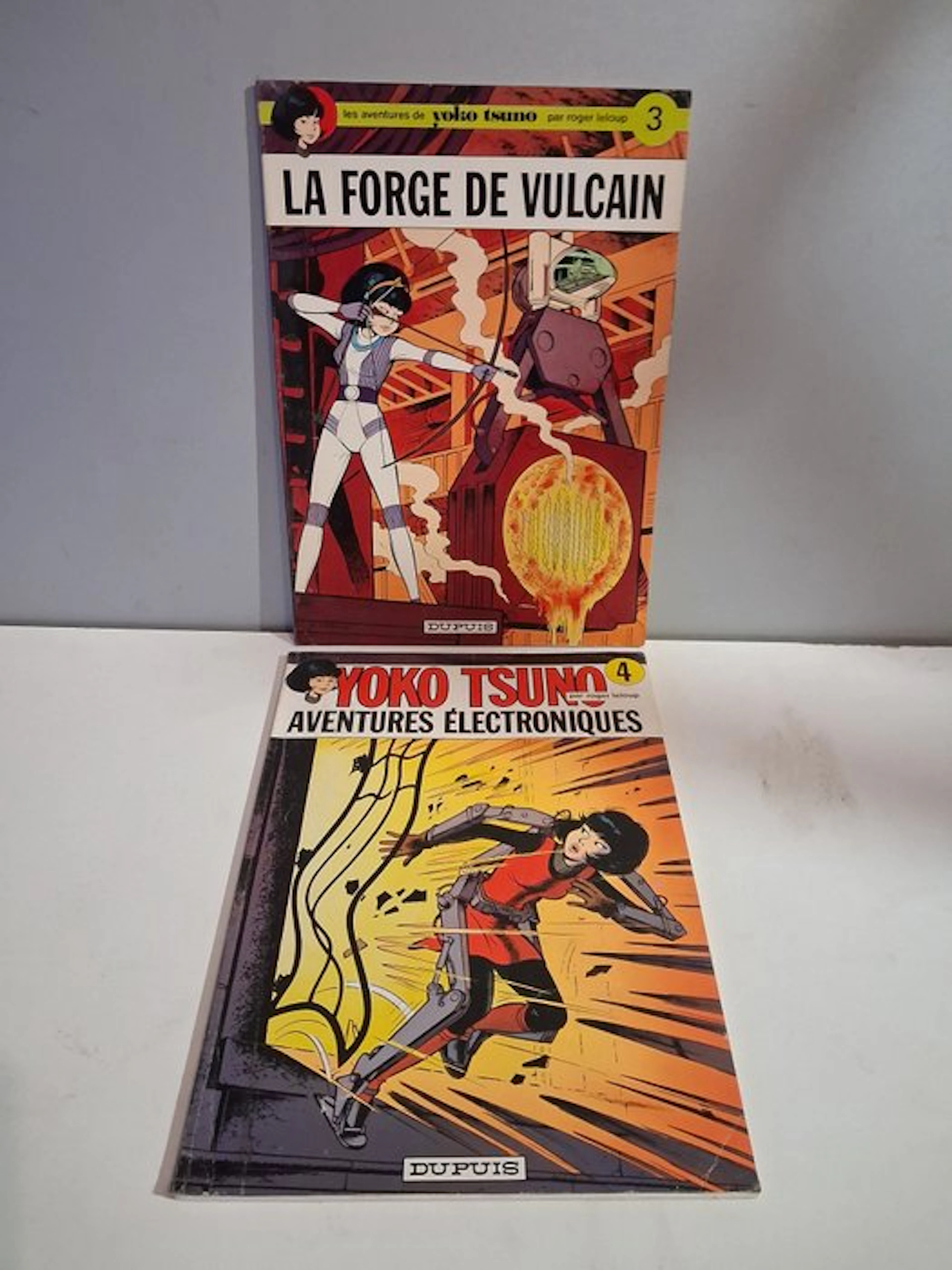 Yoko Tsuno T3 + T4 - 2x B - 2 Album - First edition - 1973/1974