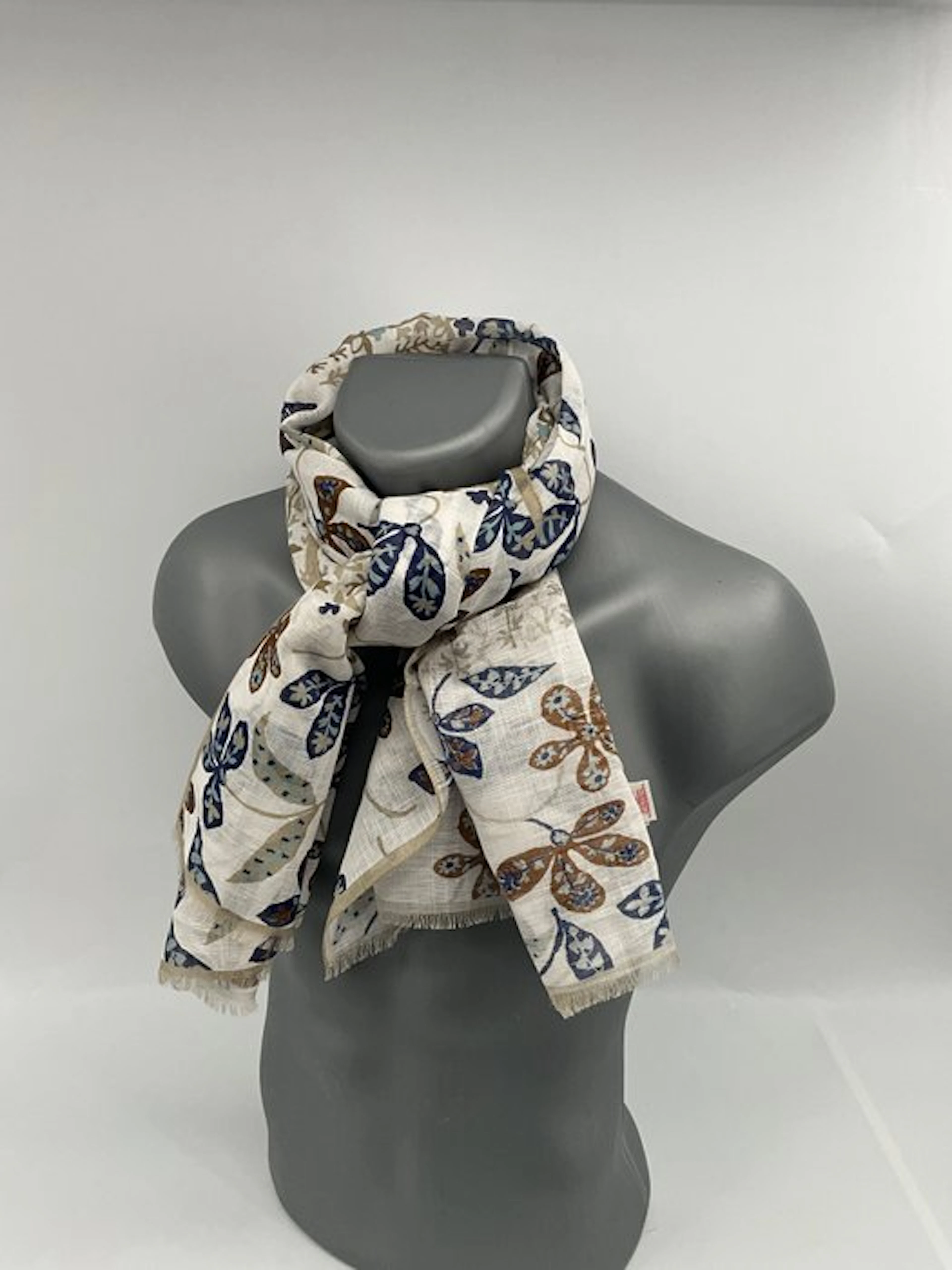 Other brand - BROOKS BROTHERS / coton & lin - Stole (Shawl)