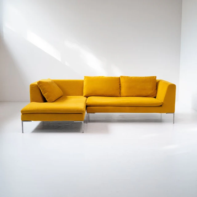 B&B Italia, Maxalto - Antonio Citterio - Sofa - Charles - Steel, Textile