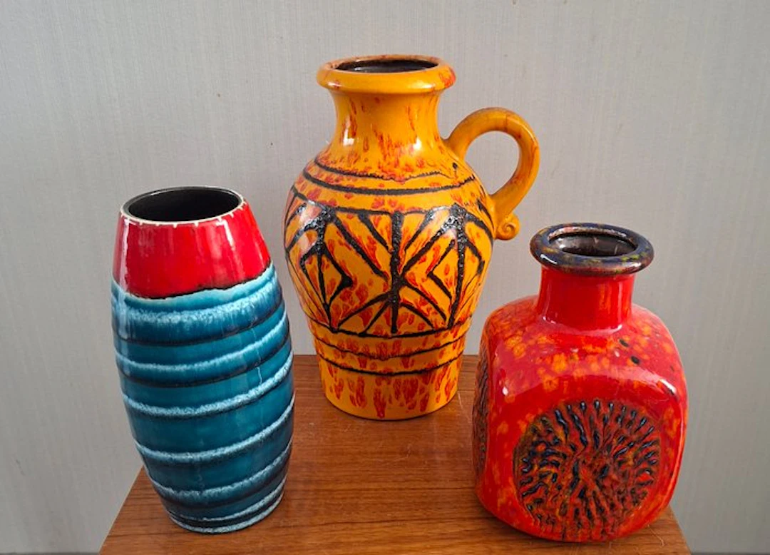 Scheurich en BAY - Vase (3) - Ceramic