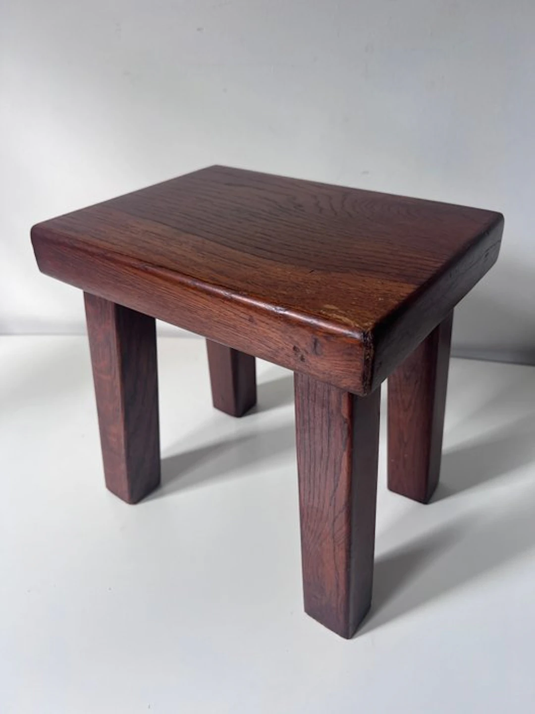 Stool - Oak - Brutalist - Wabi Sabi