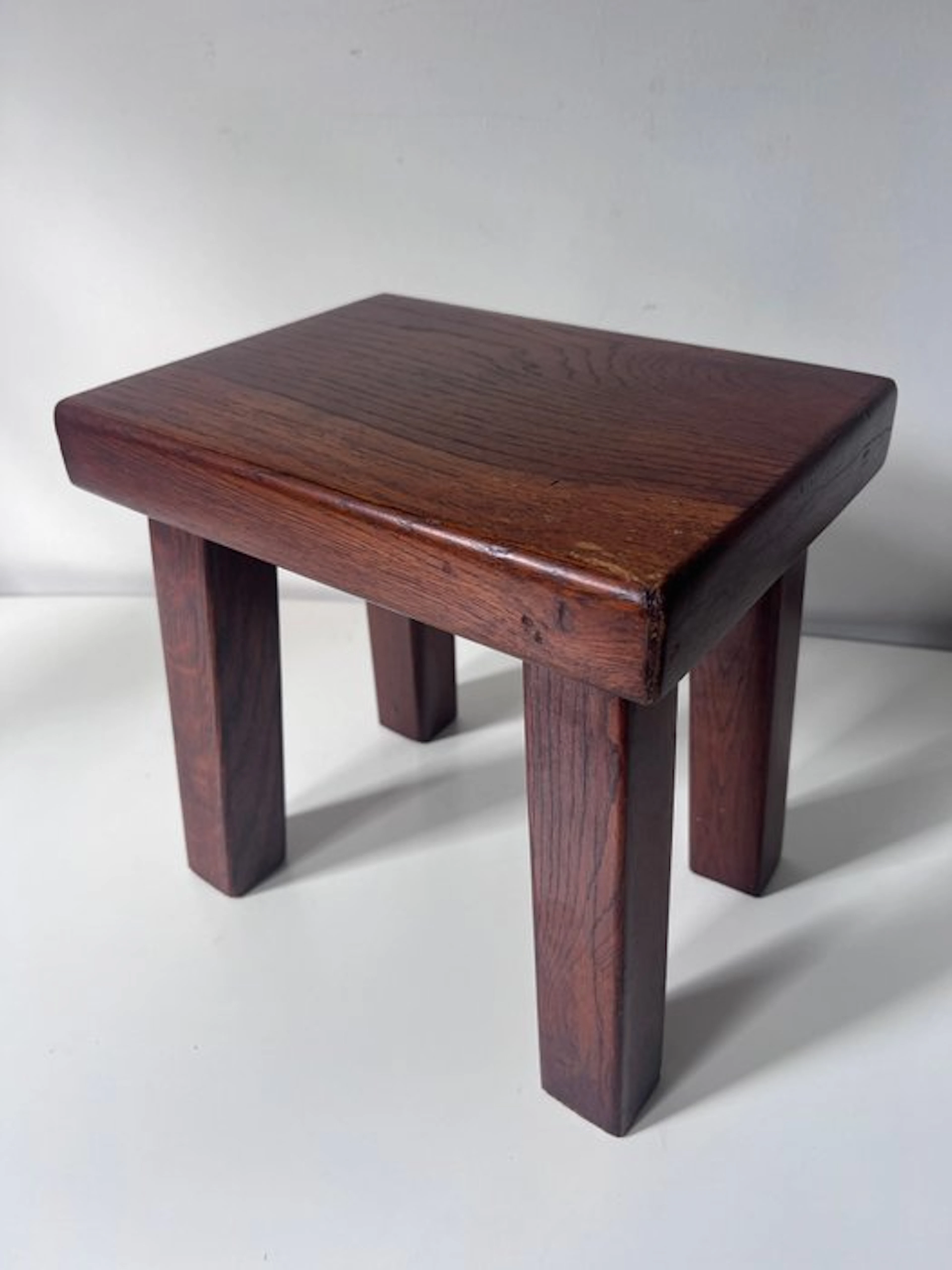 Stool - Oak - Brutalist - Wabi Sabi