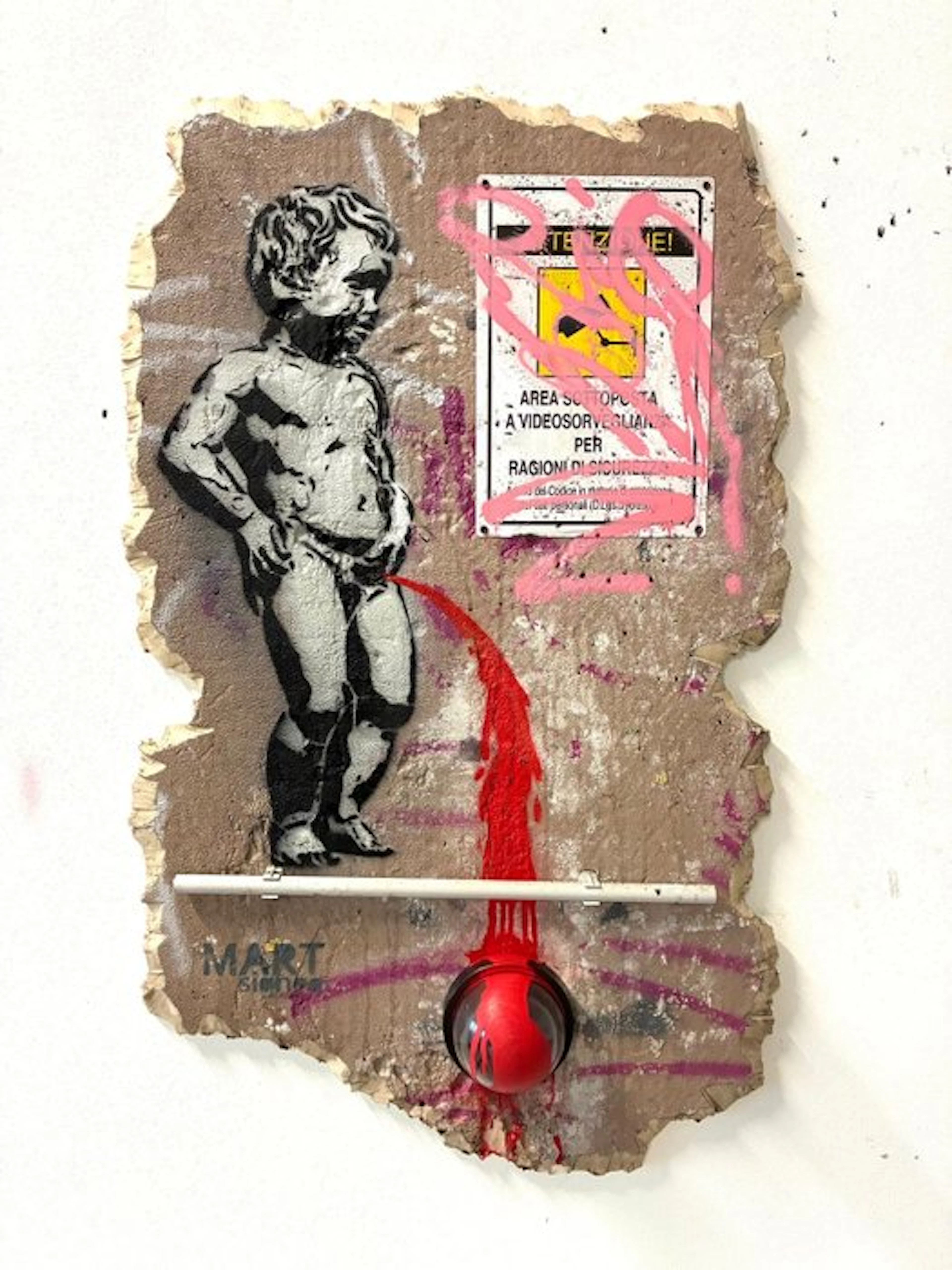 Mart Signed - MANNEKEN PIS (Bruxelles)