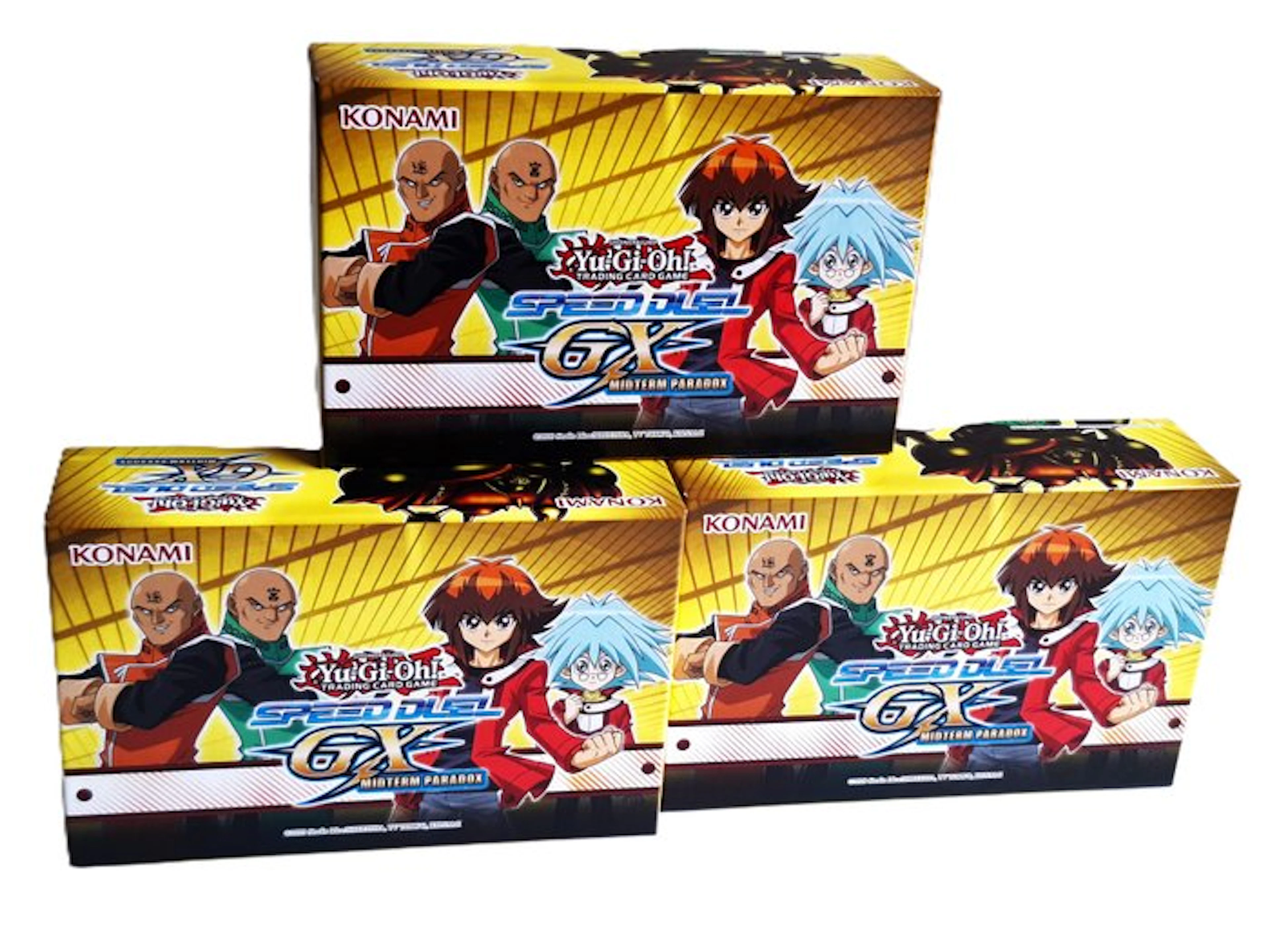 Konami - 3 Box - Yu-Gi-Oh! Trading Card - 3 Box - Speed...