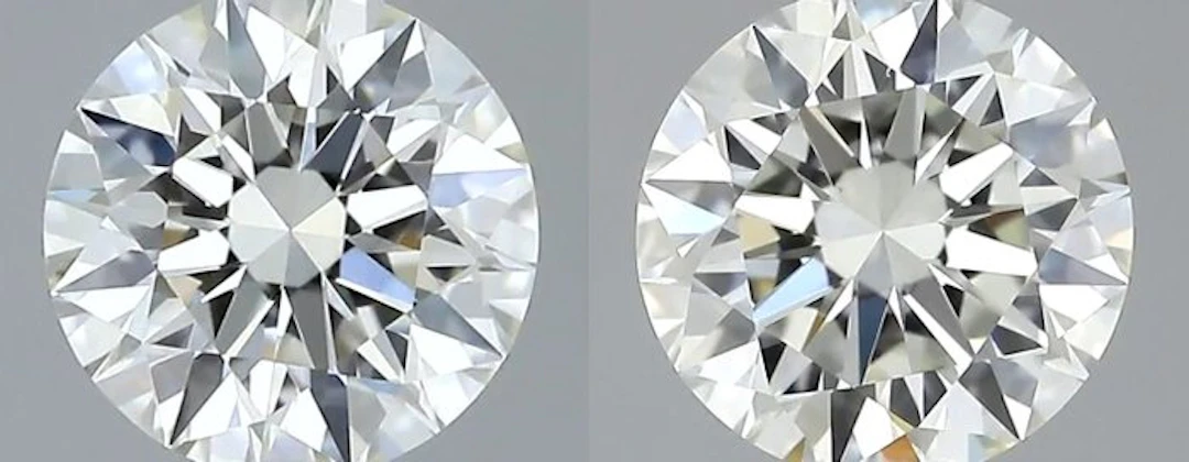 No reserve price - 2 pcs Diamond (Natural) - 0.80 ct - Round - G - VVS1