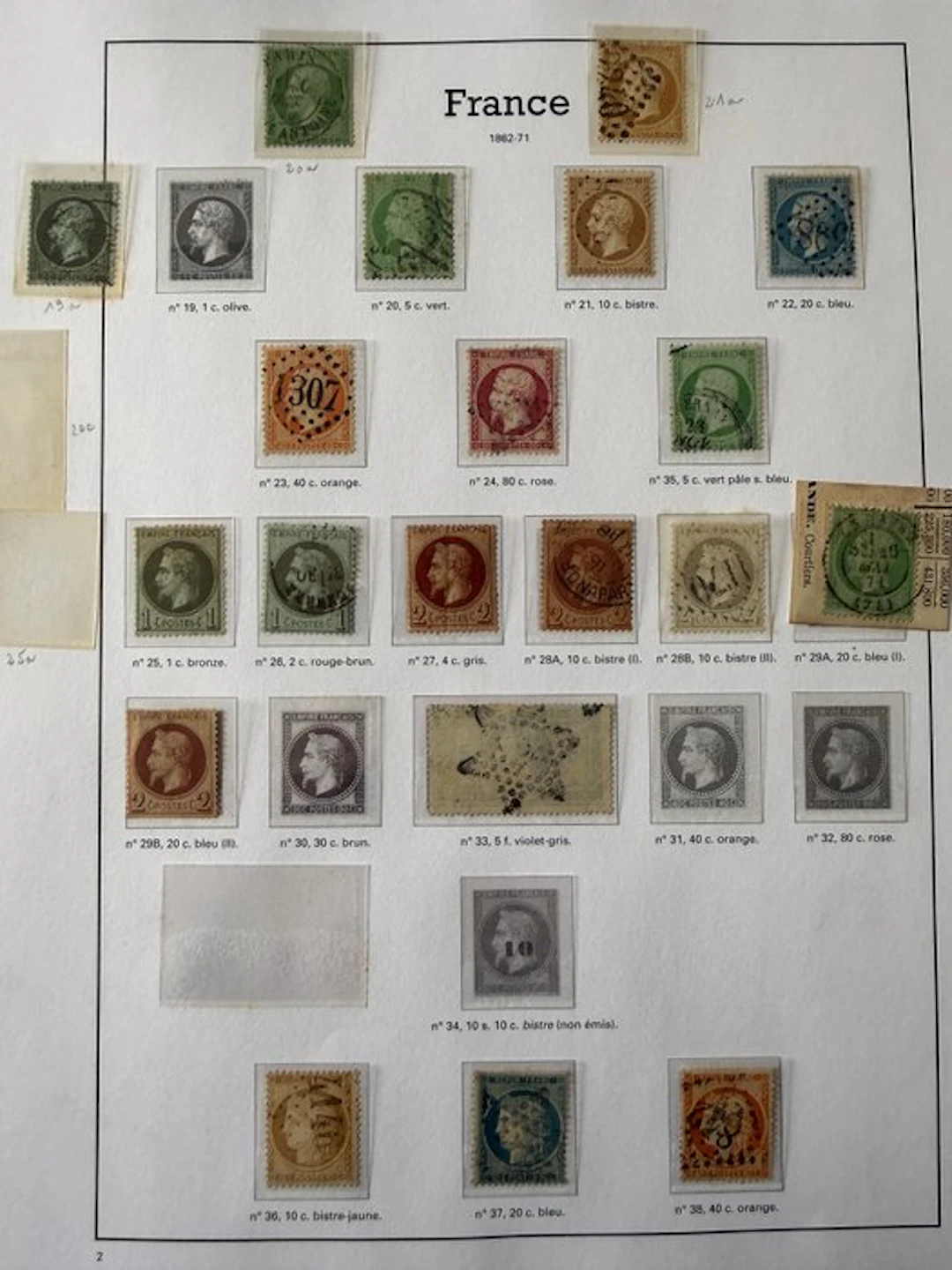 France - Lot "Classiques" including 33
