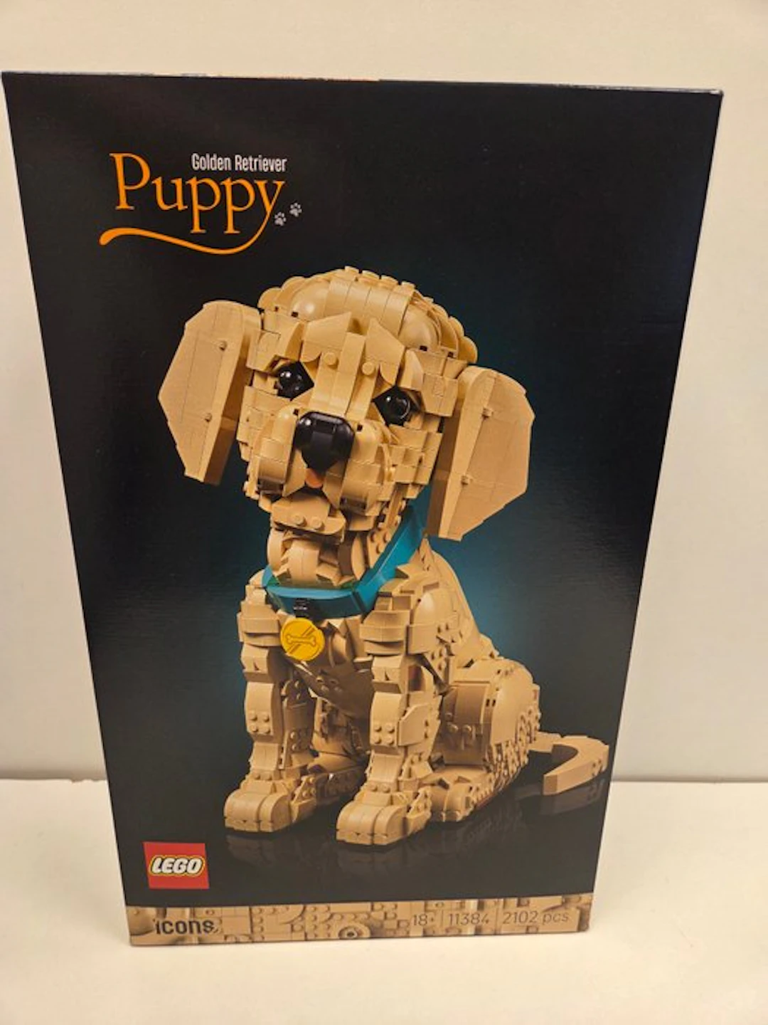 LEGO Set - 11384 - Icons - Golden Retriever Puppy
