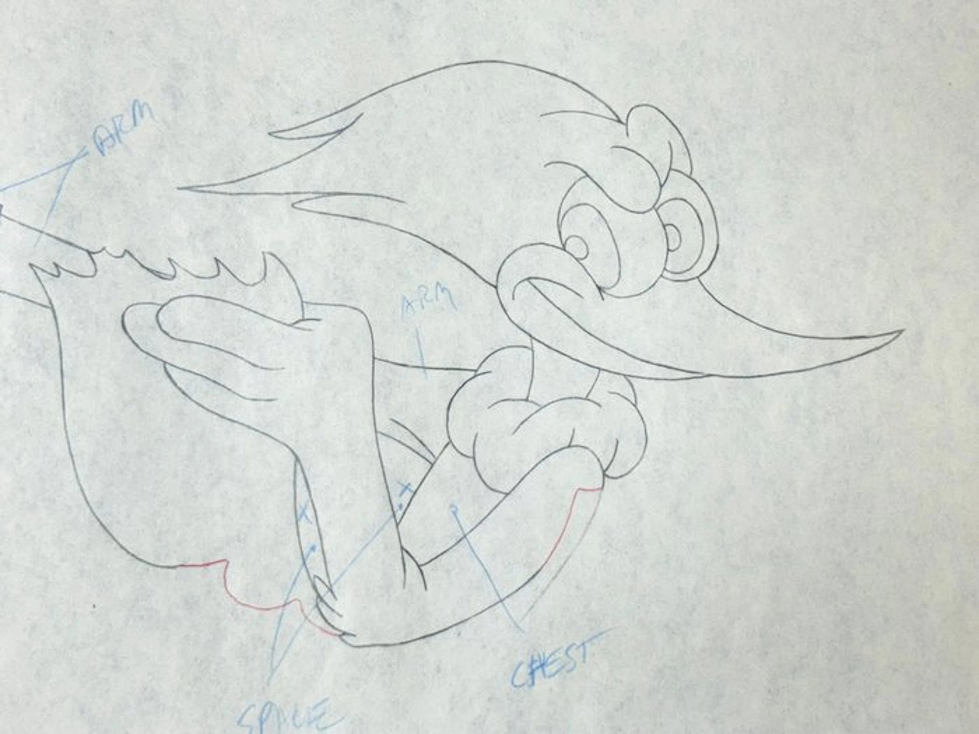 Walter Lantz Productions - Original animation drawing...