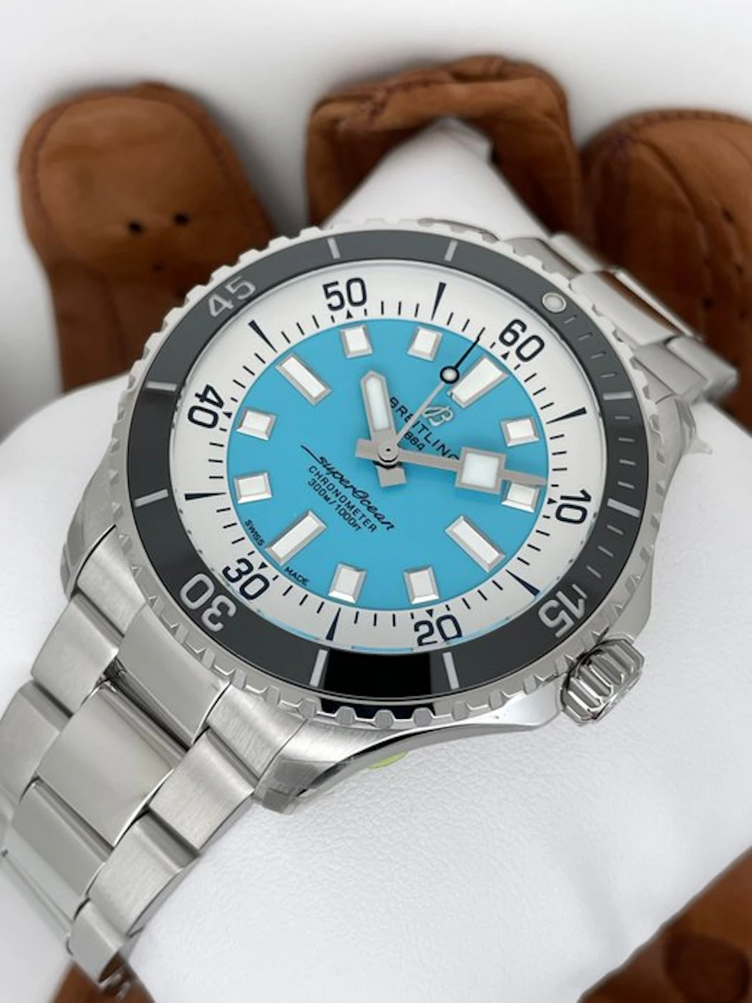 Breitling - Superocean Automatic 44 Tiffany Dial - A17376211L2A1 - Men - 2025+
