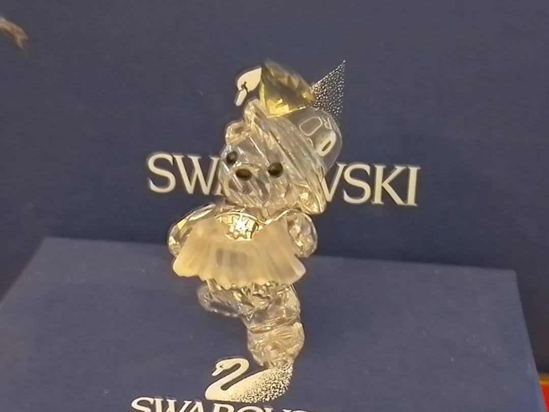 Swarovski - Figurine - Kris Bear - Fritz - 884452 - Box + Certificate - Crystal