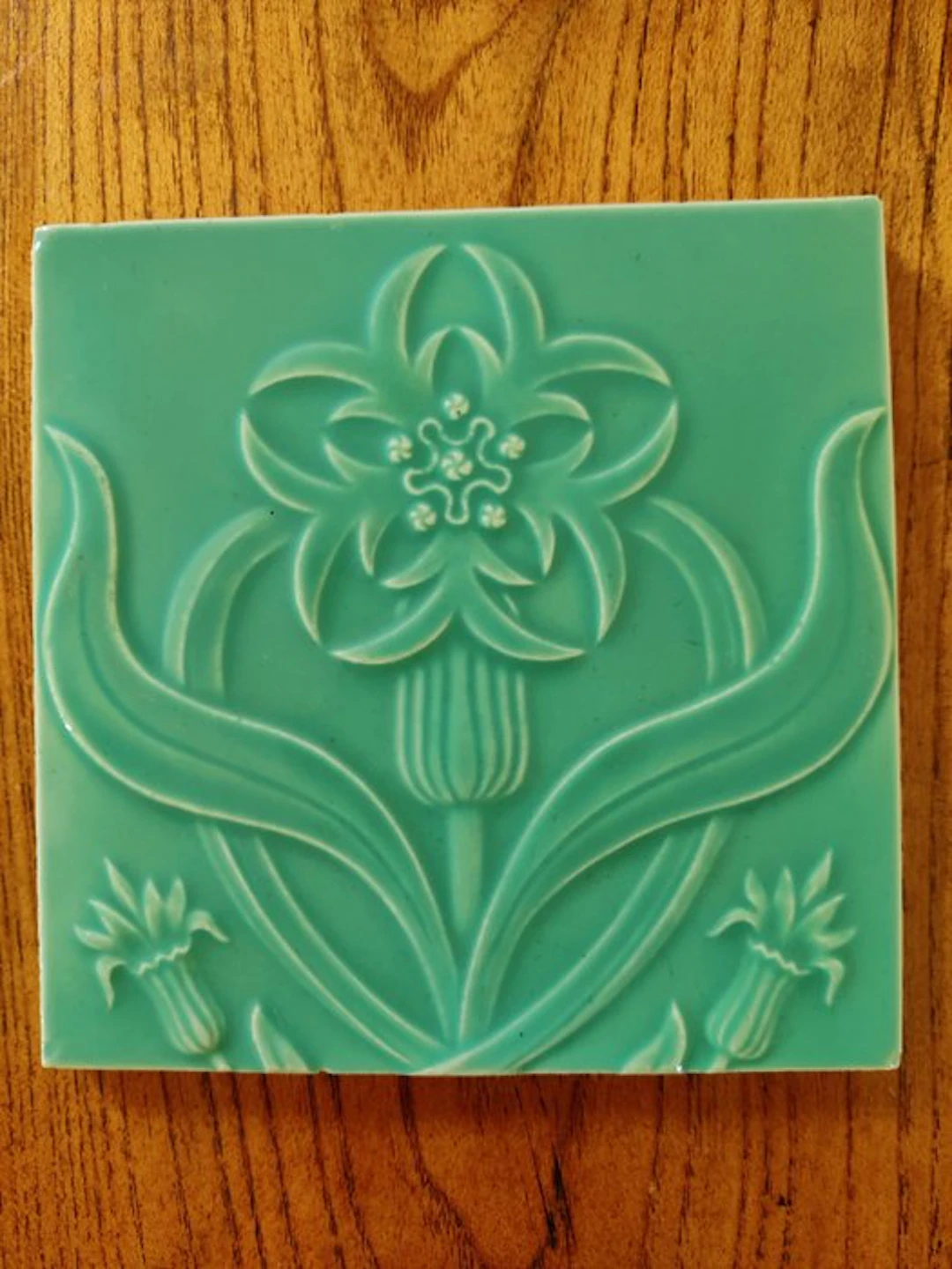 Art Nouveau Tile - Floral - Manufactures de Carreaux en...