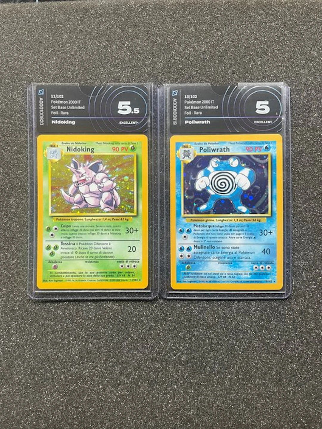 Pokémon - 2 Graded card - Nidoking