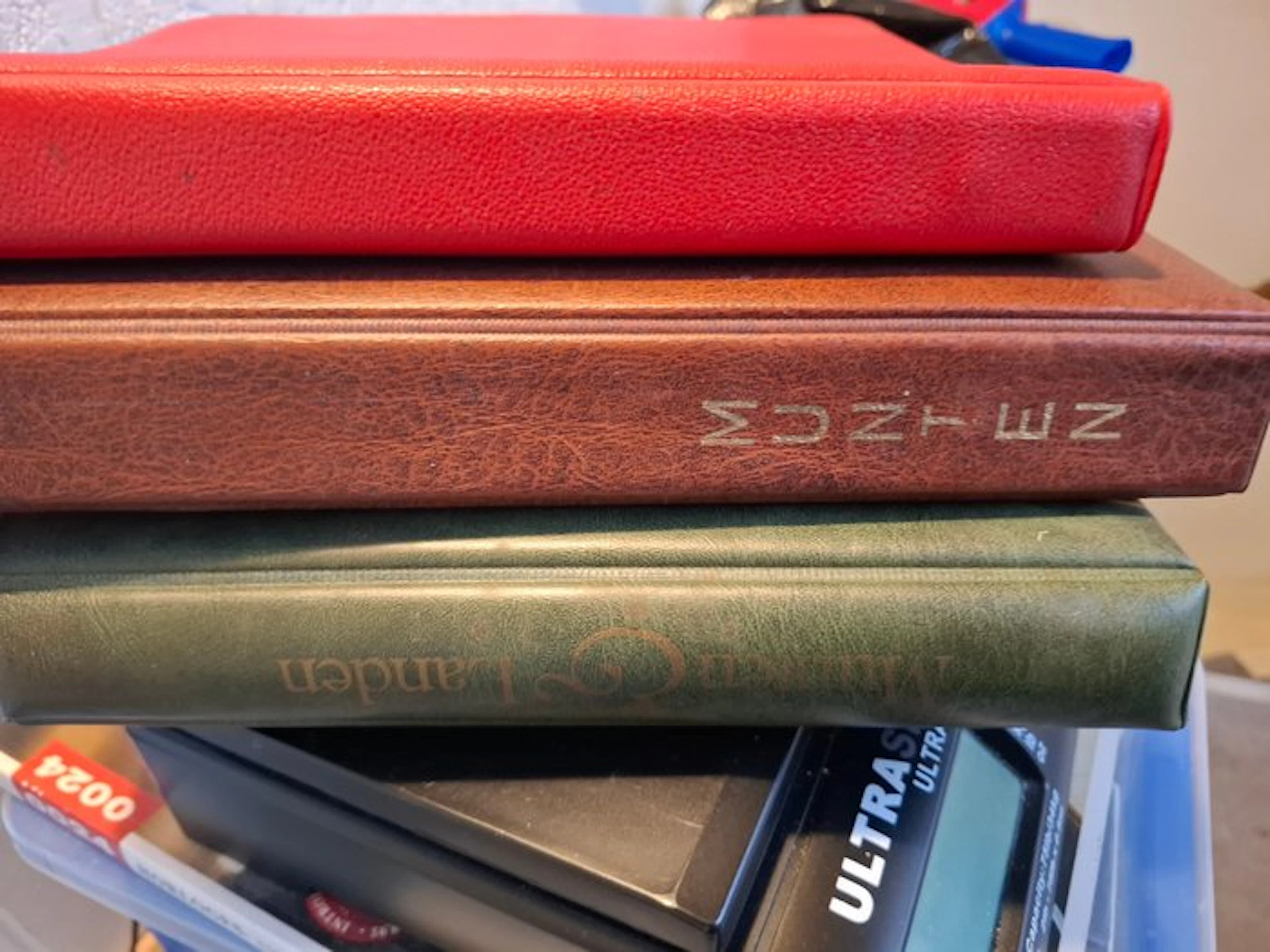 3 coin albums with remaining coins - no silver. (No reserve price)