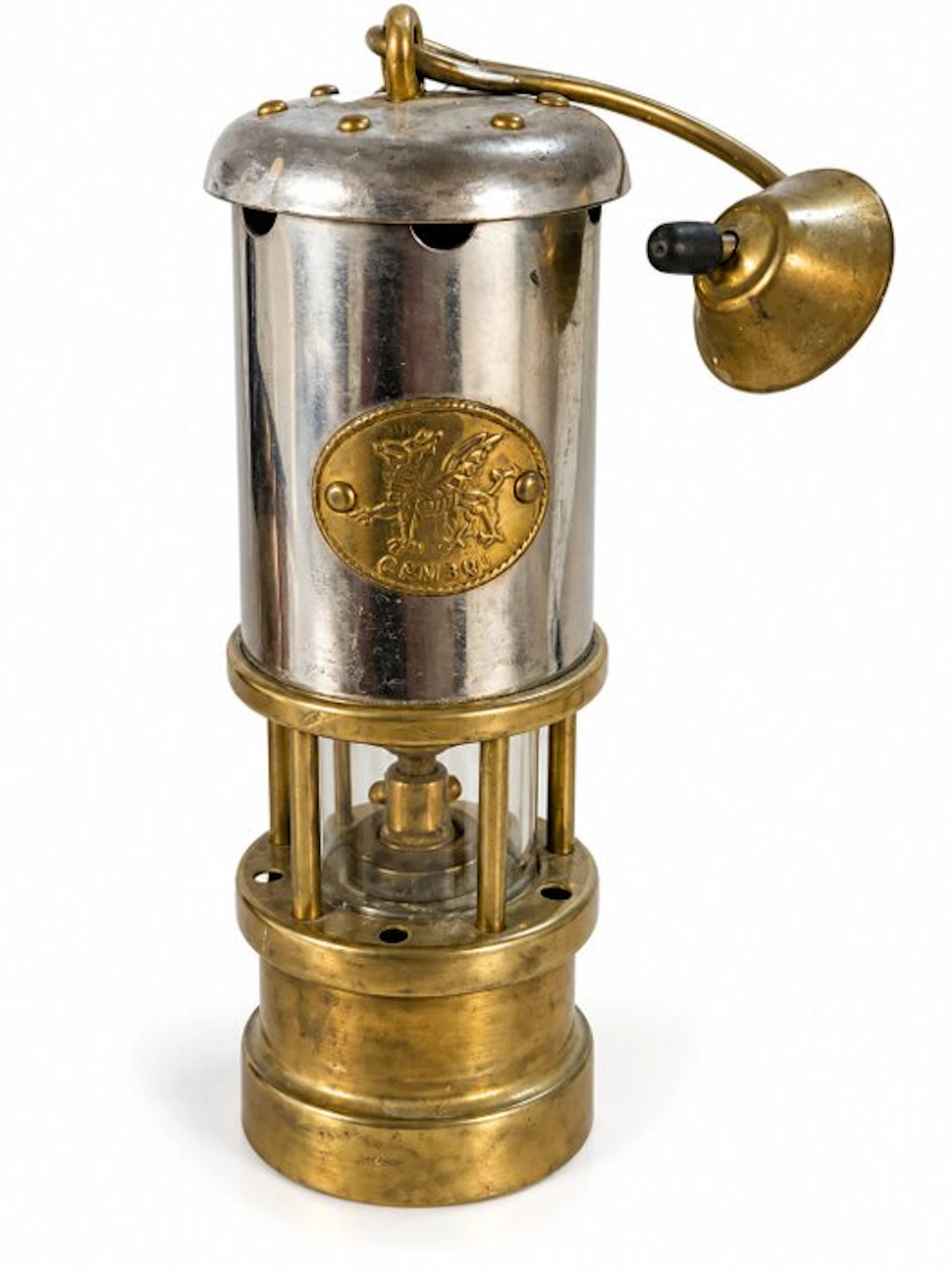 Lamp - Brass, Metal, Chrome