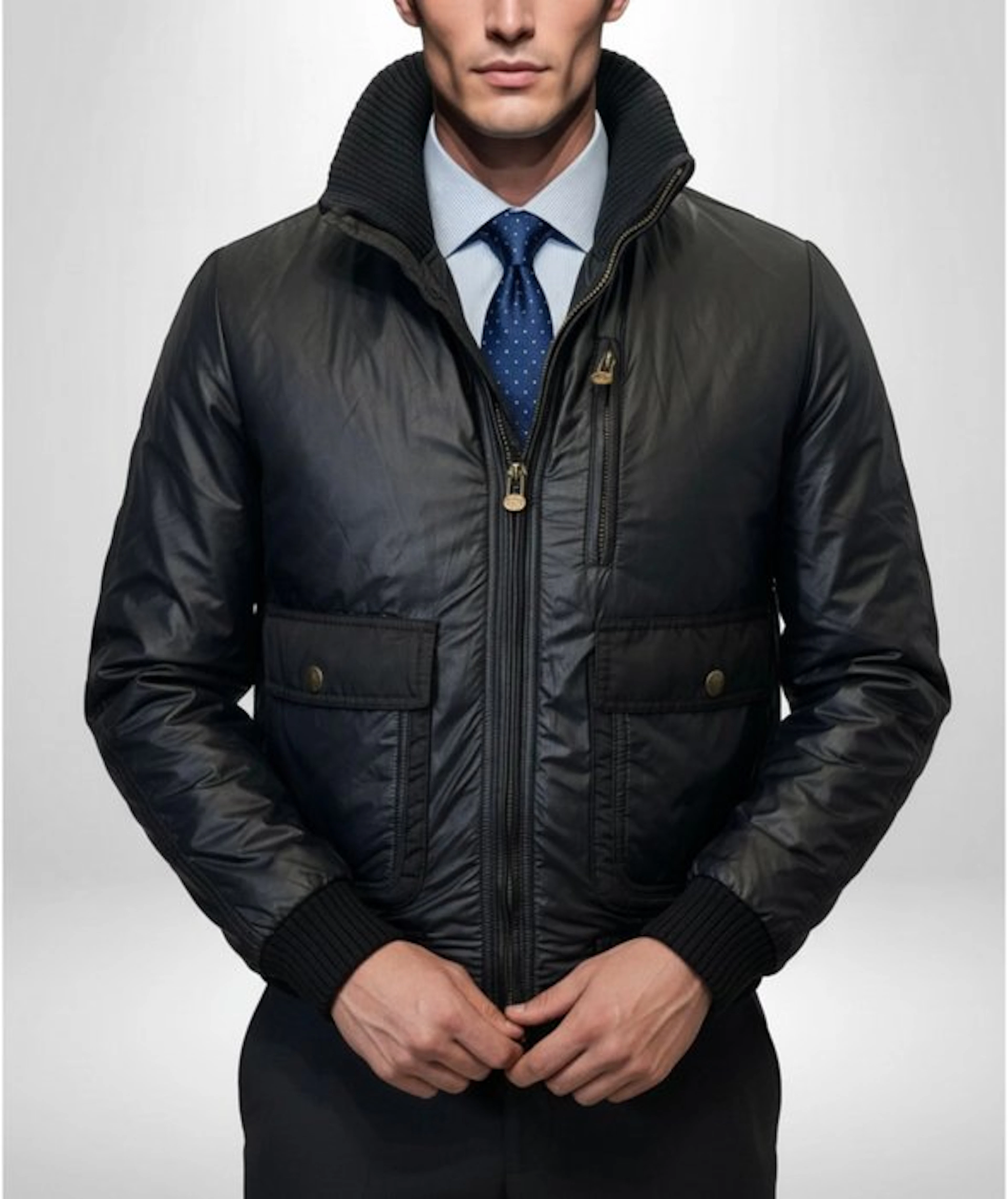 THE BRIDGE Exclusive Premium Bomber Real Down Jacket Coat Collection - Tg